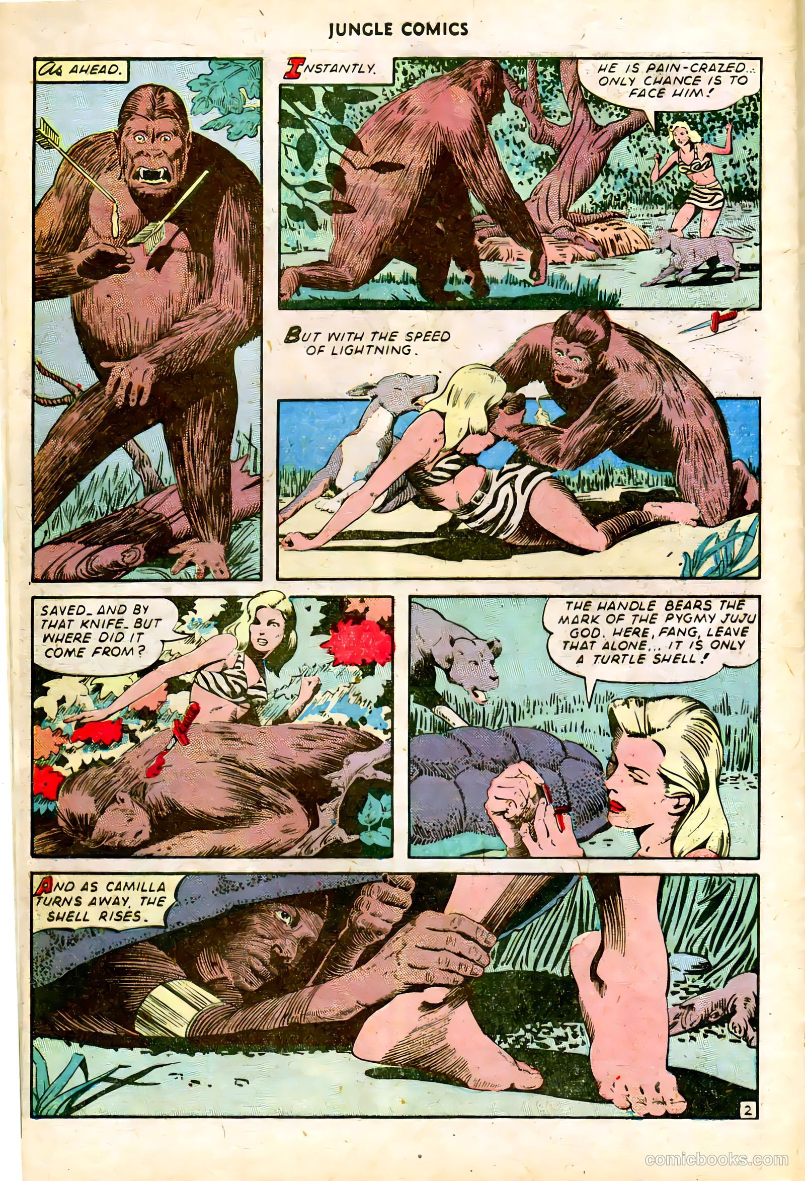 Jungle Comics #68 — page 28 of 36