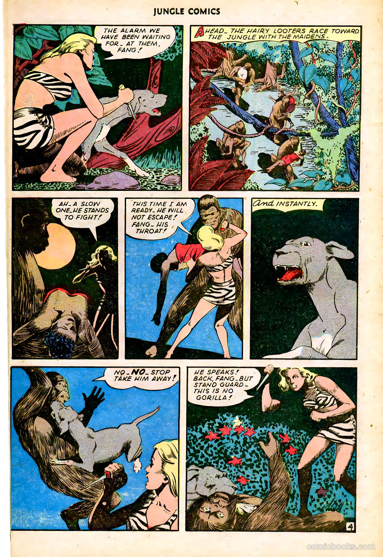 Jungle Comics #68 — page 30 of 36