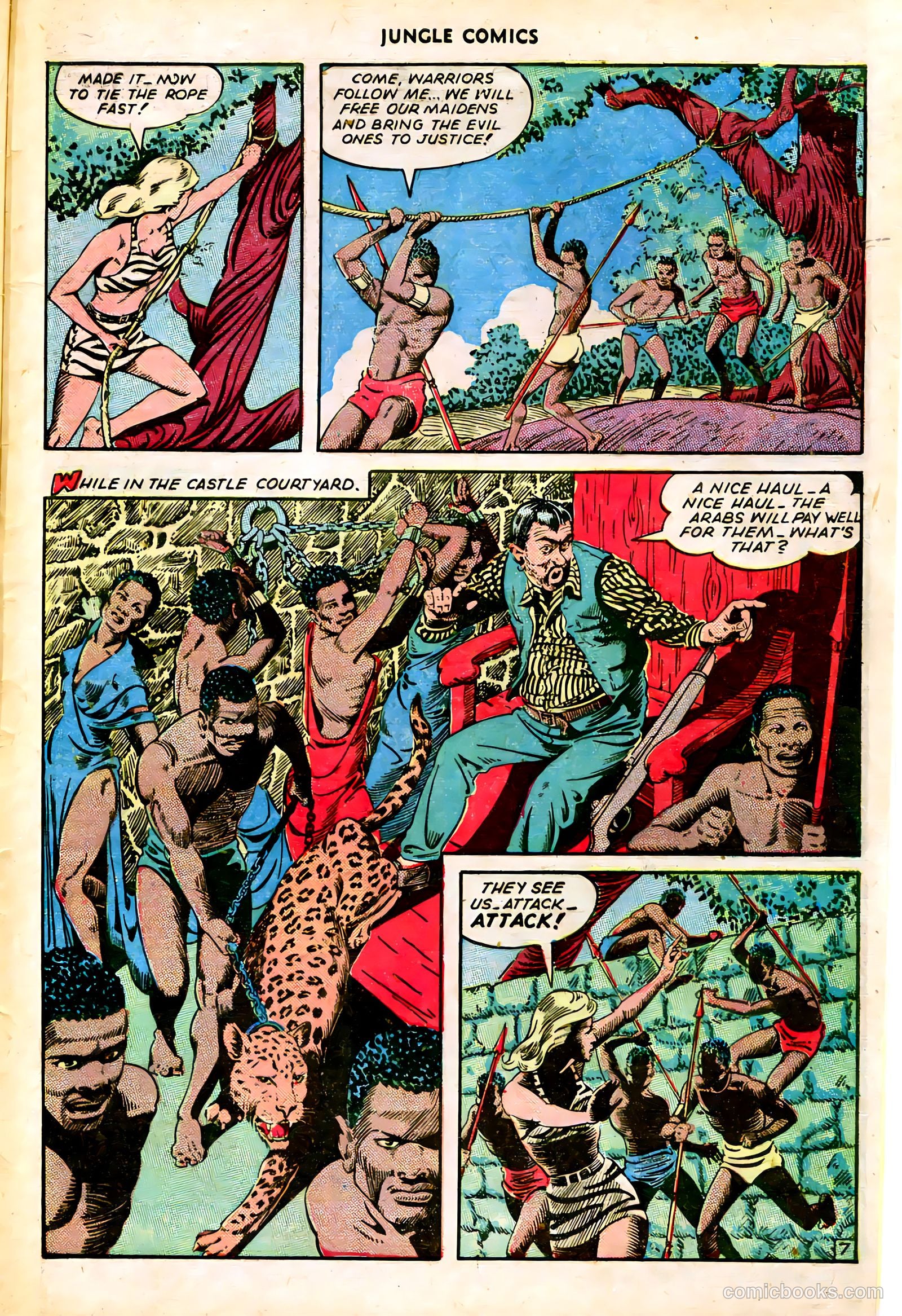 Jungle Comics #68 — page 33 of 36