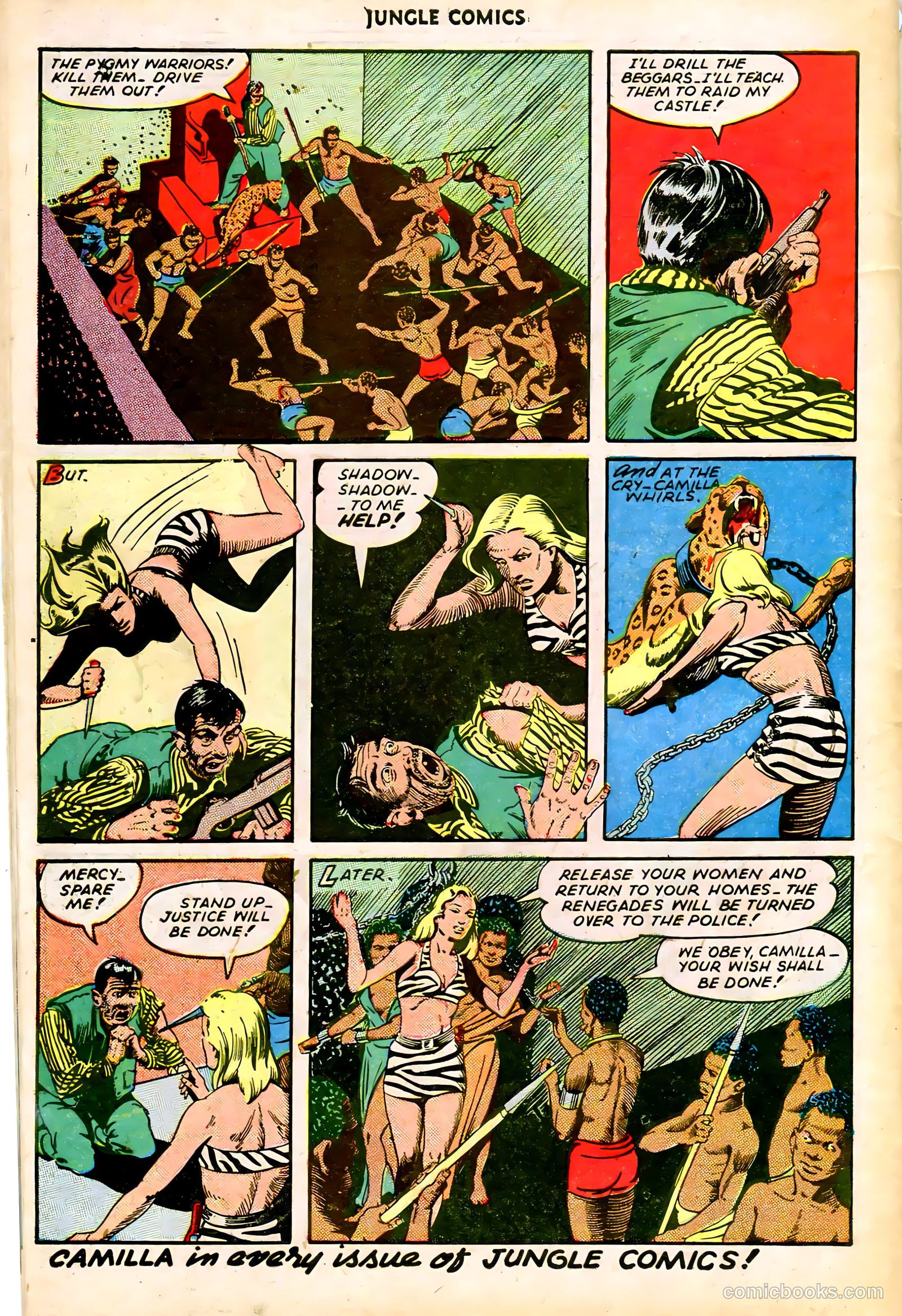 Jungle Comics #68 — page 34 of 36