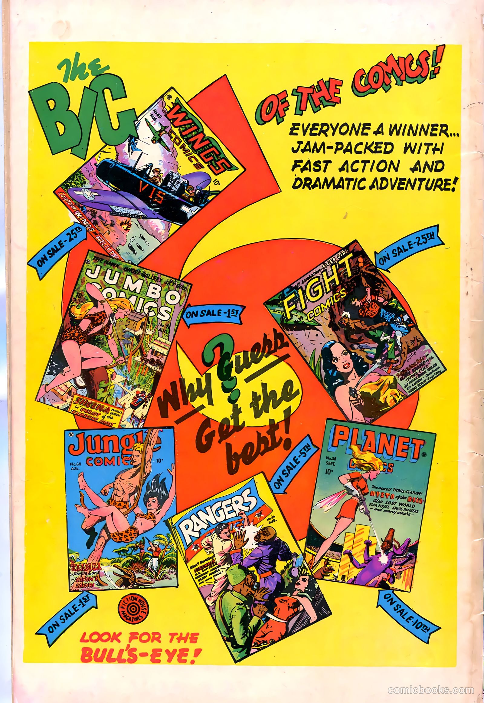 Jungle Comics #68 — page 36 of 36
