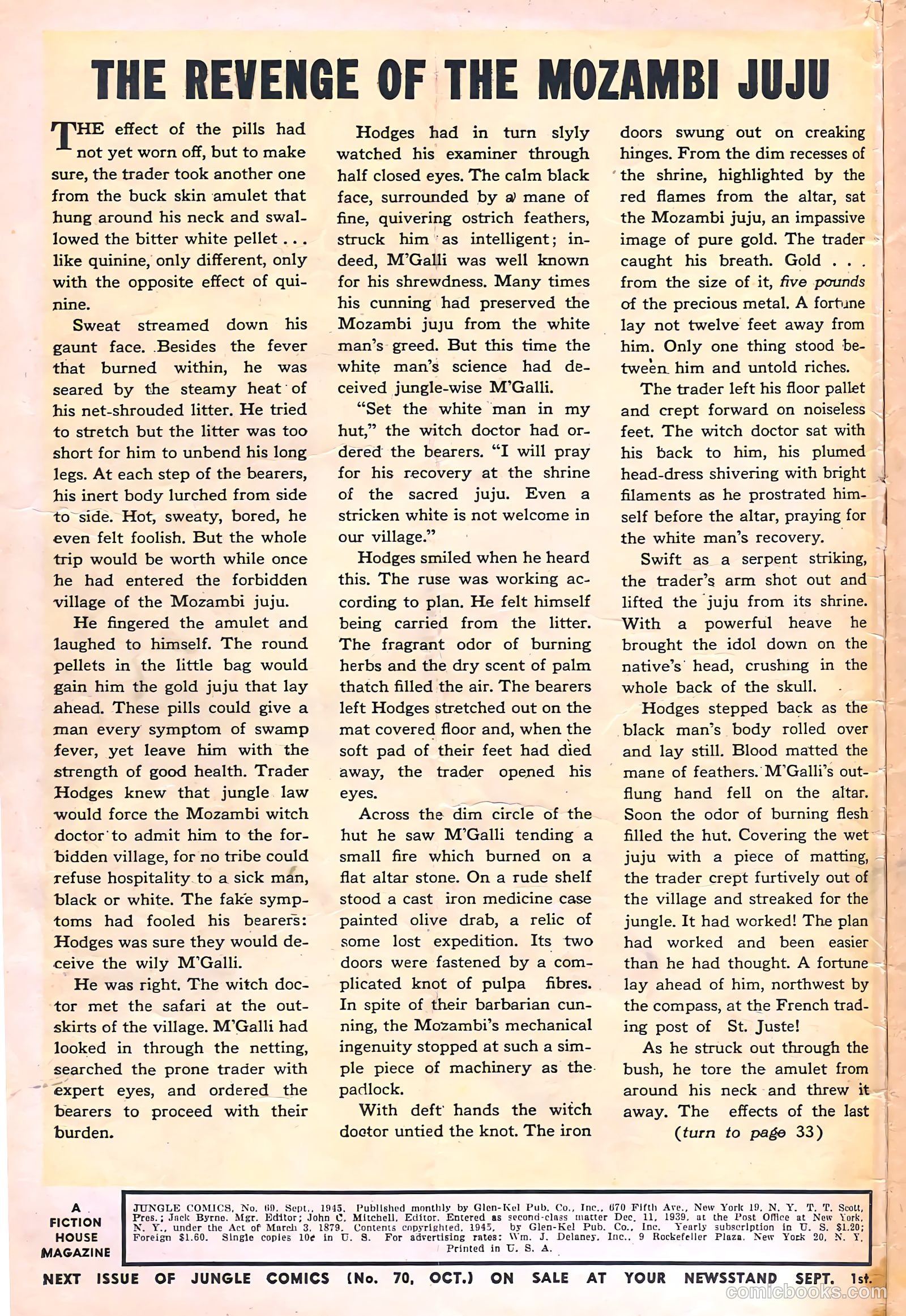 Jungle Comics #69 — page 2 of 36