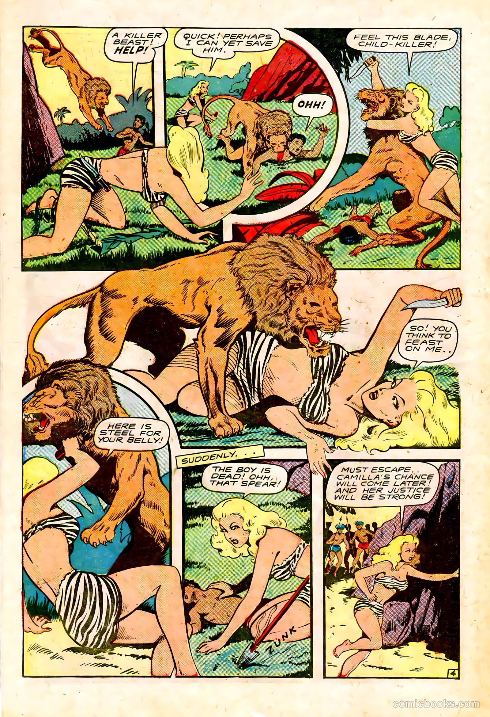 Jungle Comics #69 — page 32 of 36