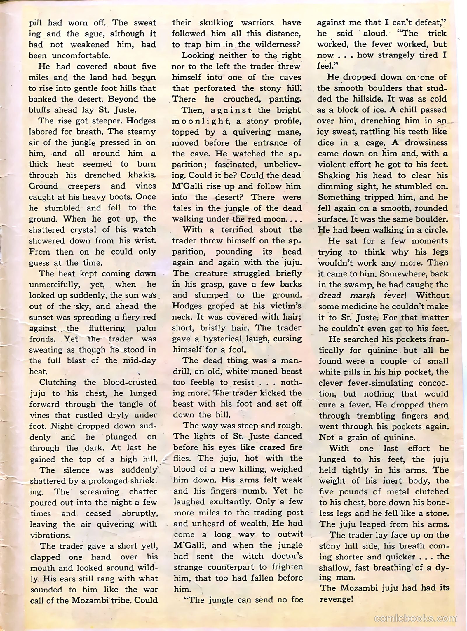 Jungle Comics #69 — page 35 of 36