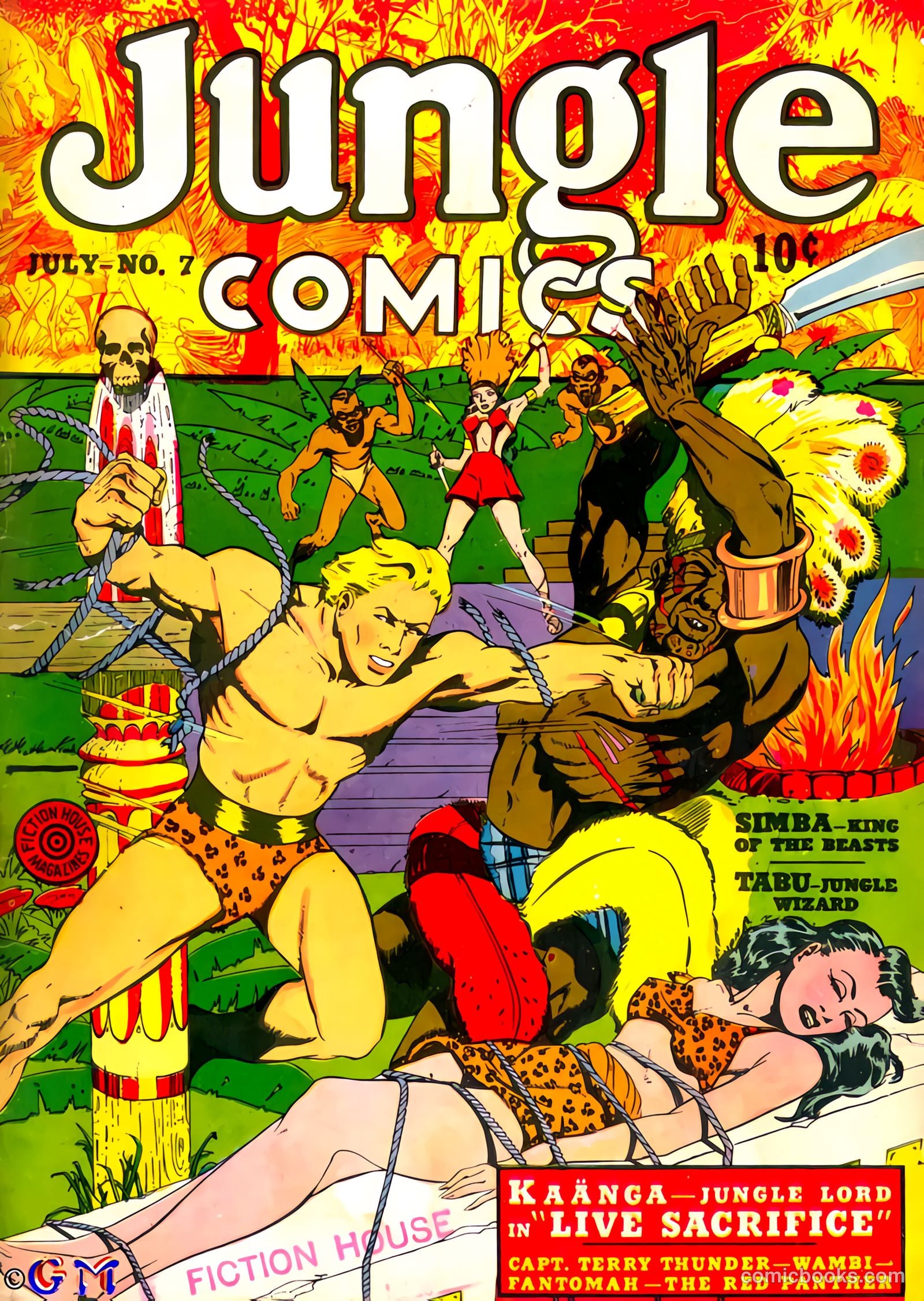 Jungle Comics #7 — page 1 of 69