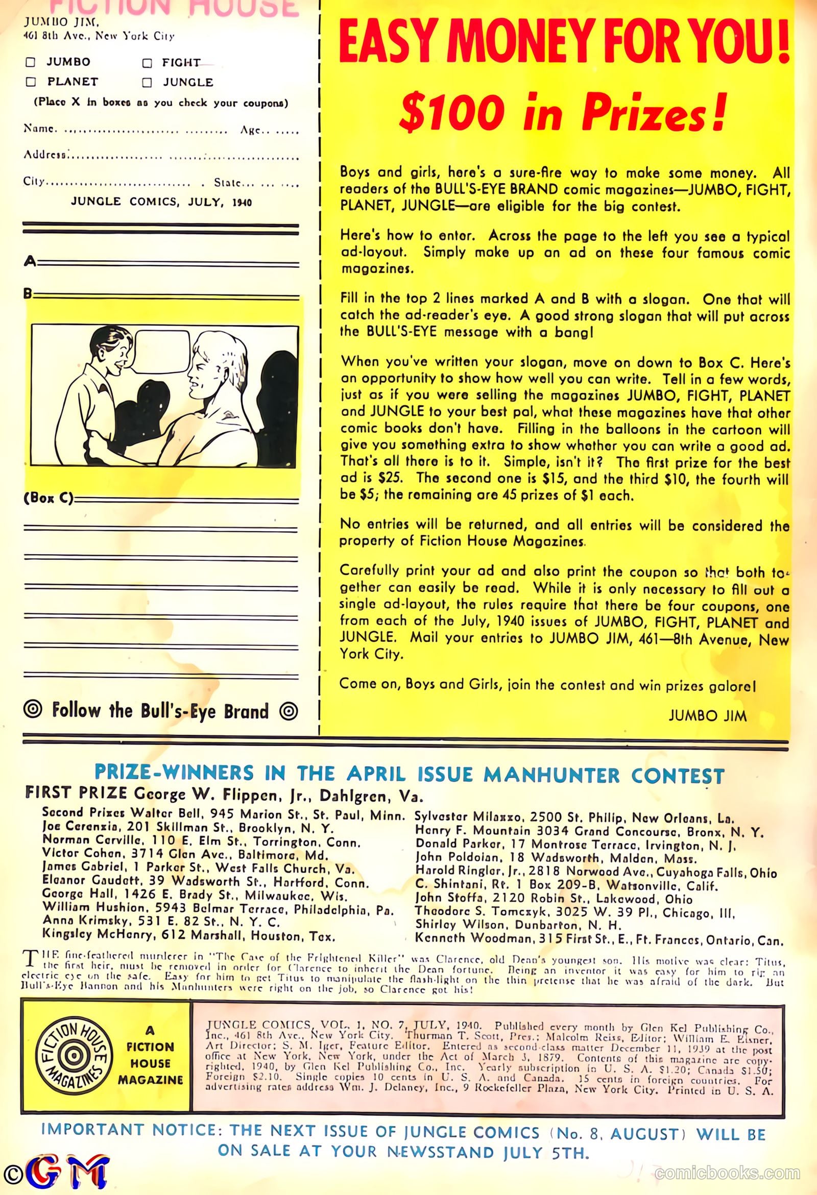 Jungle Comics #7 — page 3 of 69