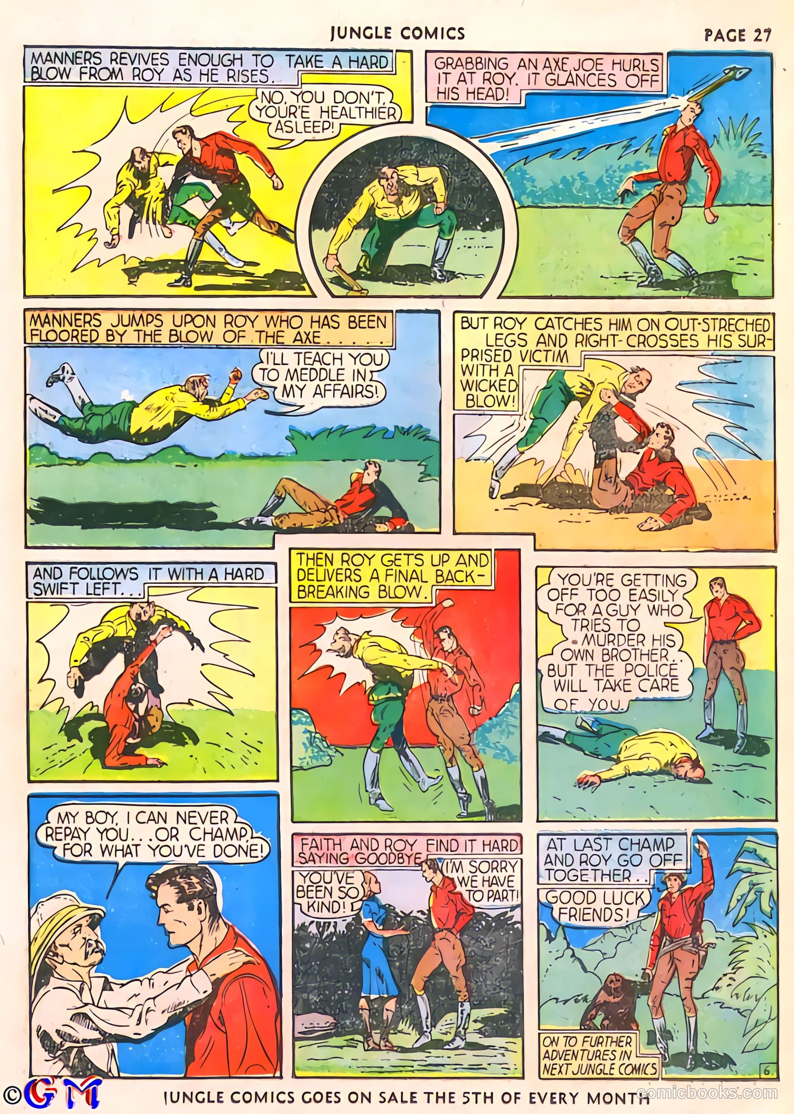 Jungle Comics #7 — page 30 of 69