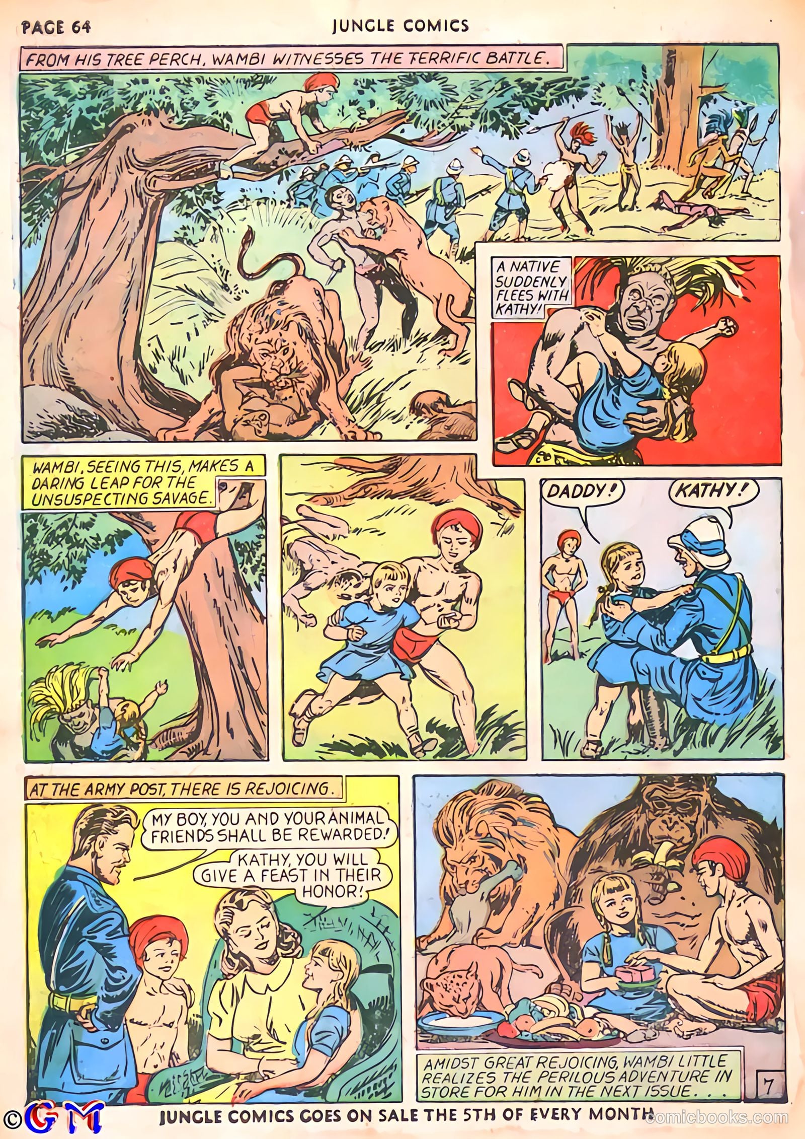 Jungle Comics #7 — page 67 of 69