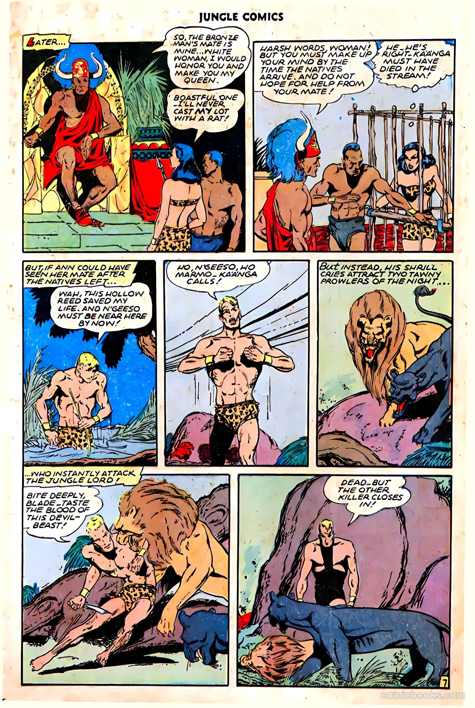 Jungle Comics #70 — page 9 of 36