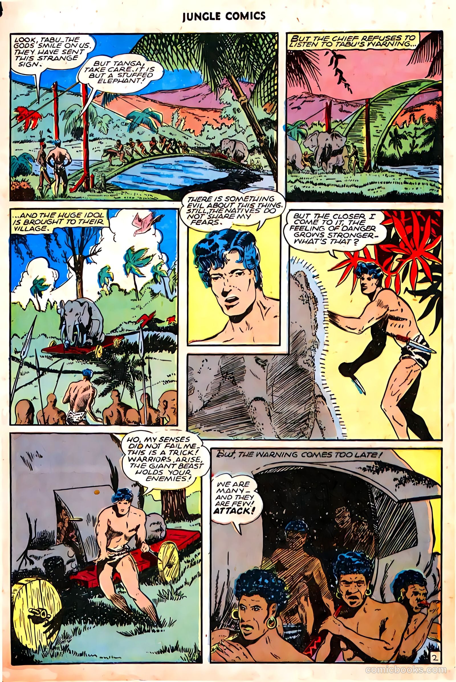 Jungle Comics #70 — page 31 of 36