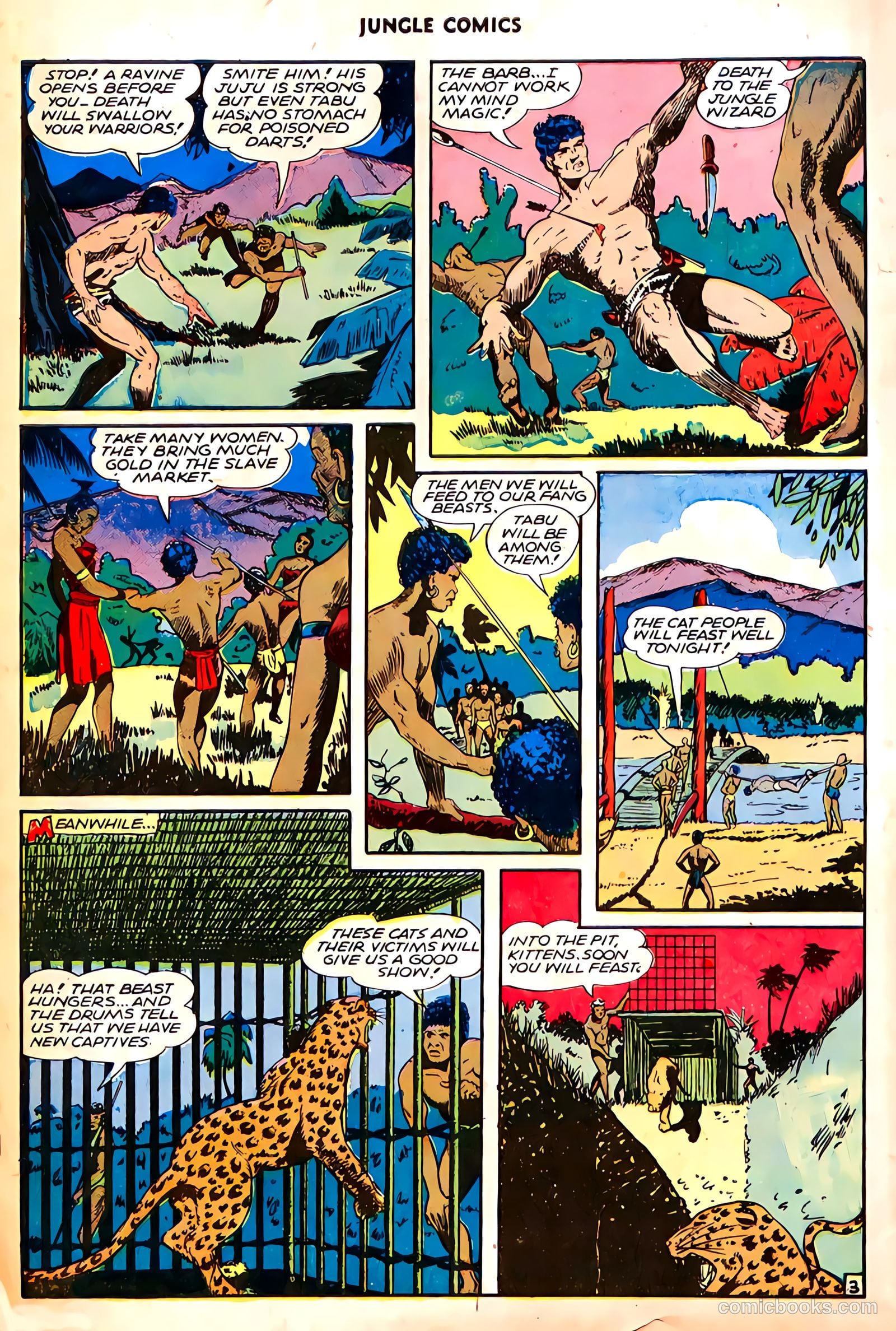 Jungle Comics #70 — page 32 of 36