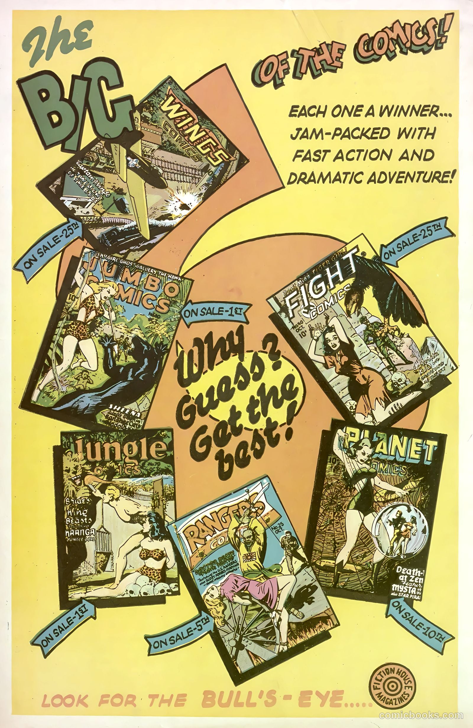 Jungle Comics #70 — page 36 of 36
