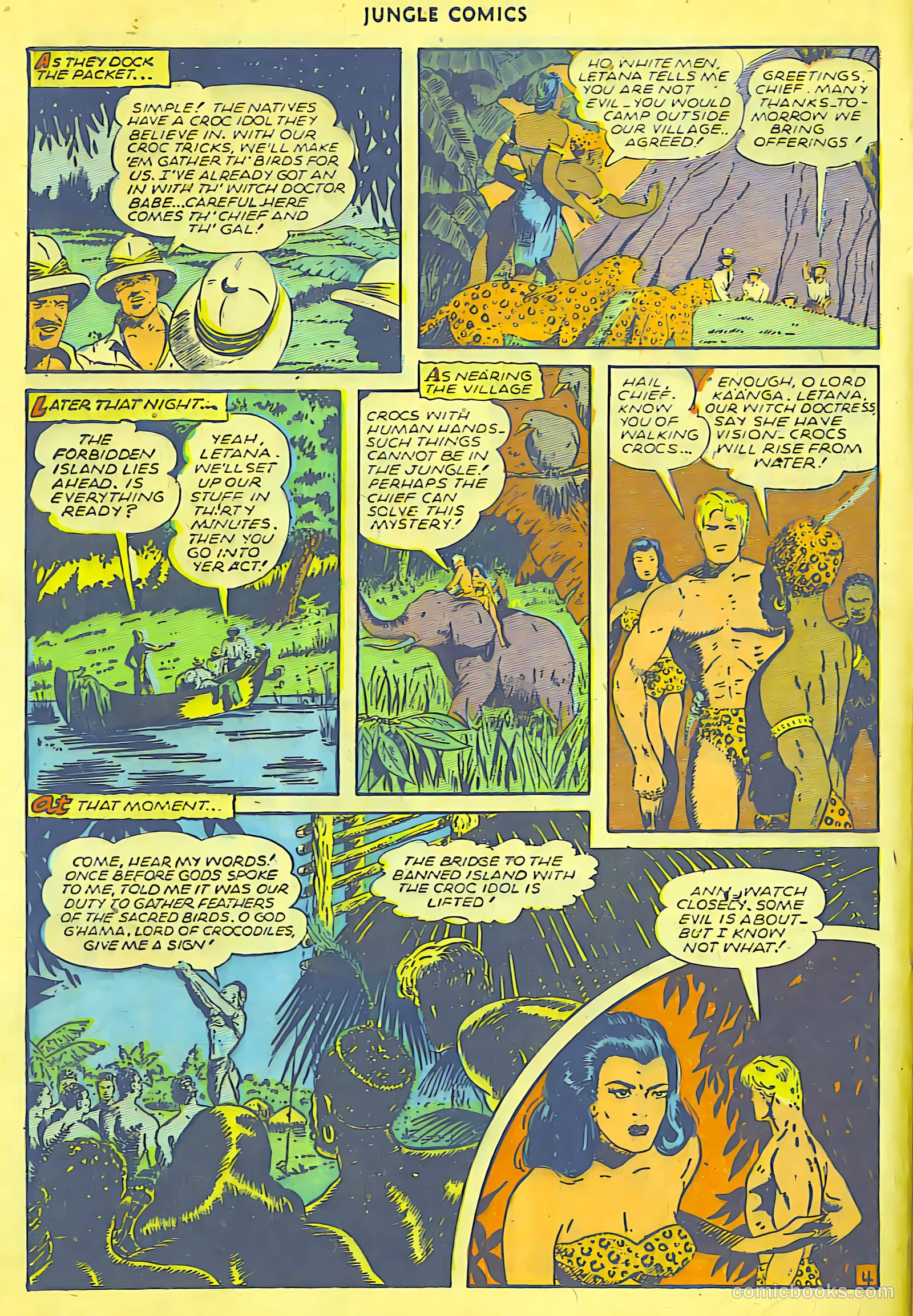 Jungle Comics #71 — page 6 of 36