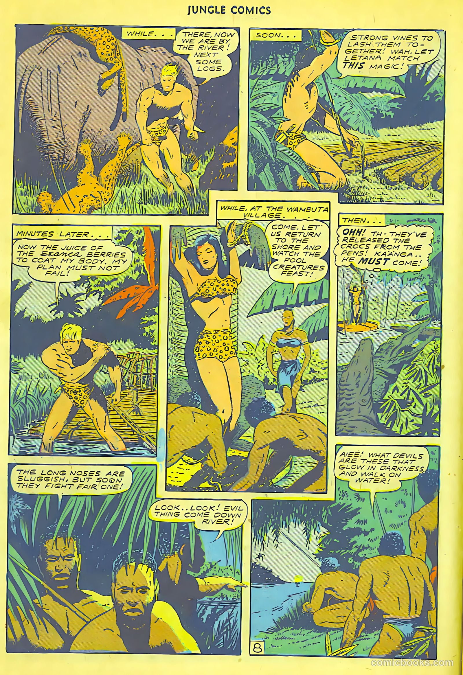 Jungle Comics #71 — page 10 of 36