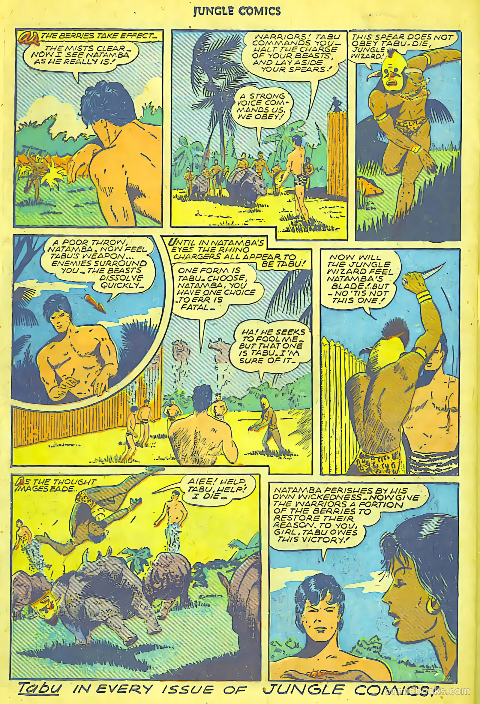 Jungle Comics #71 — page 28 of 36