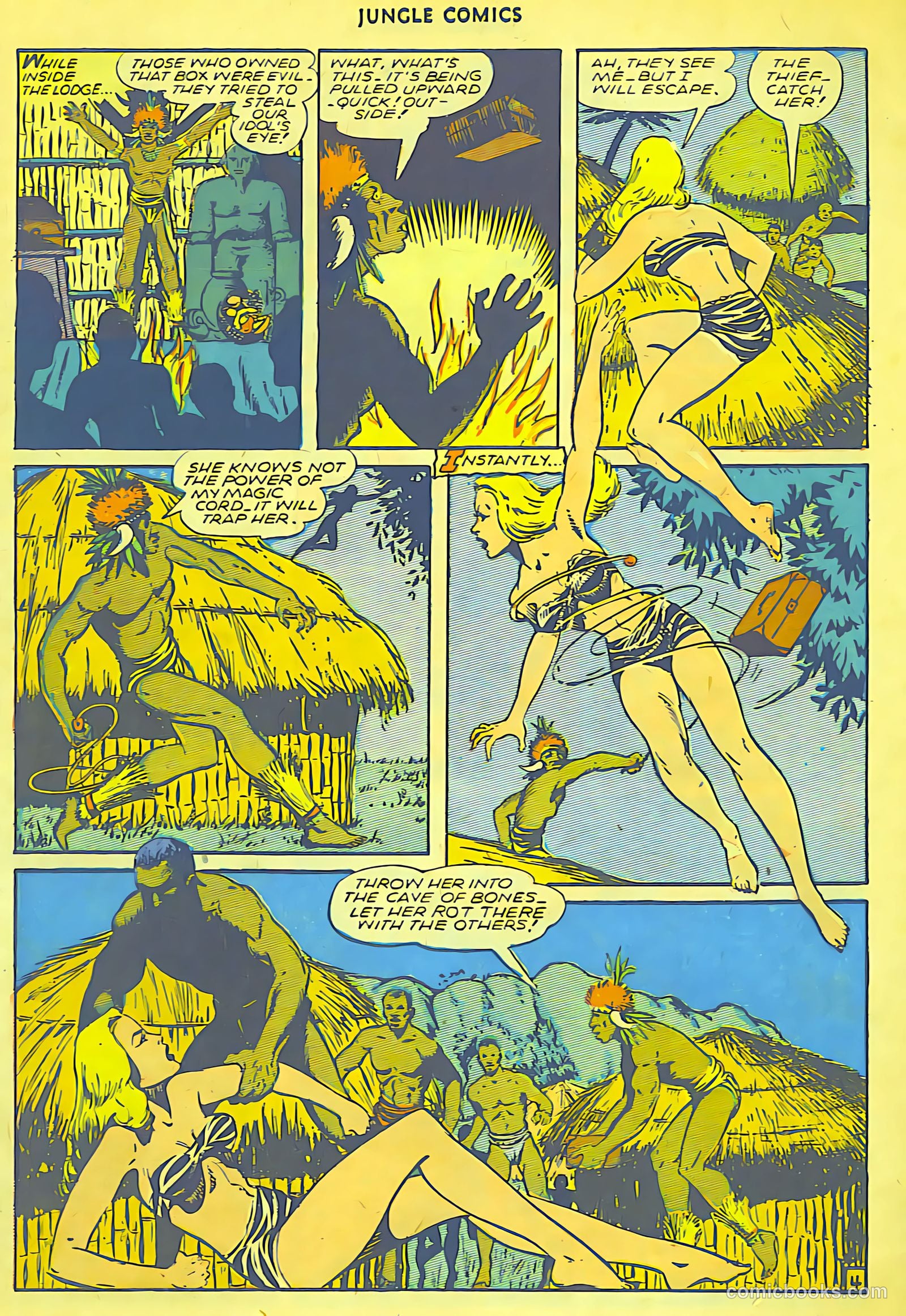 Jungle Comics #71 — page 32 of 36