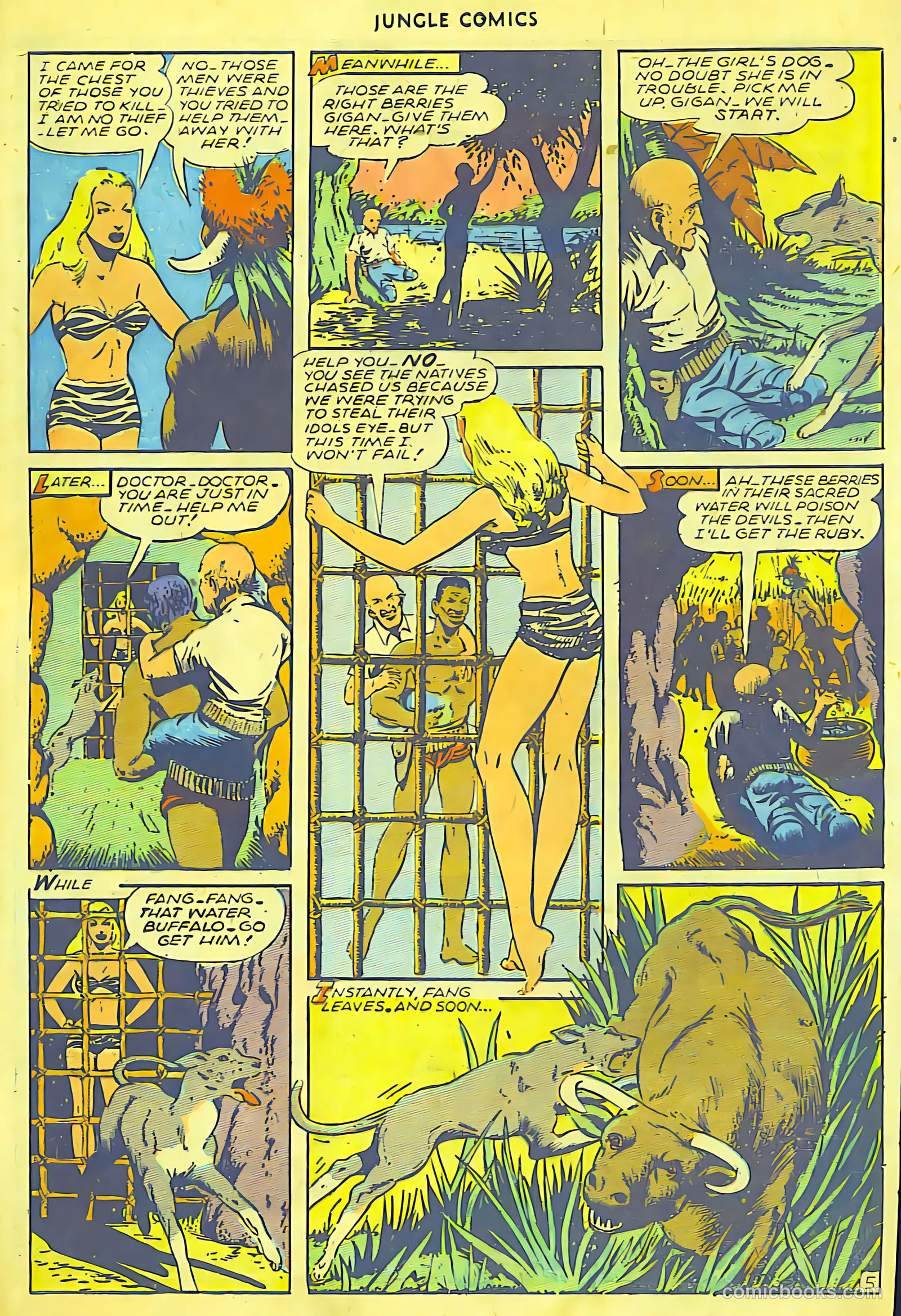 Jungle Comics #71 — page 33 of 36