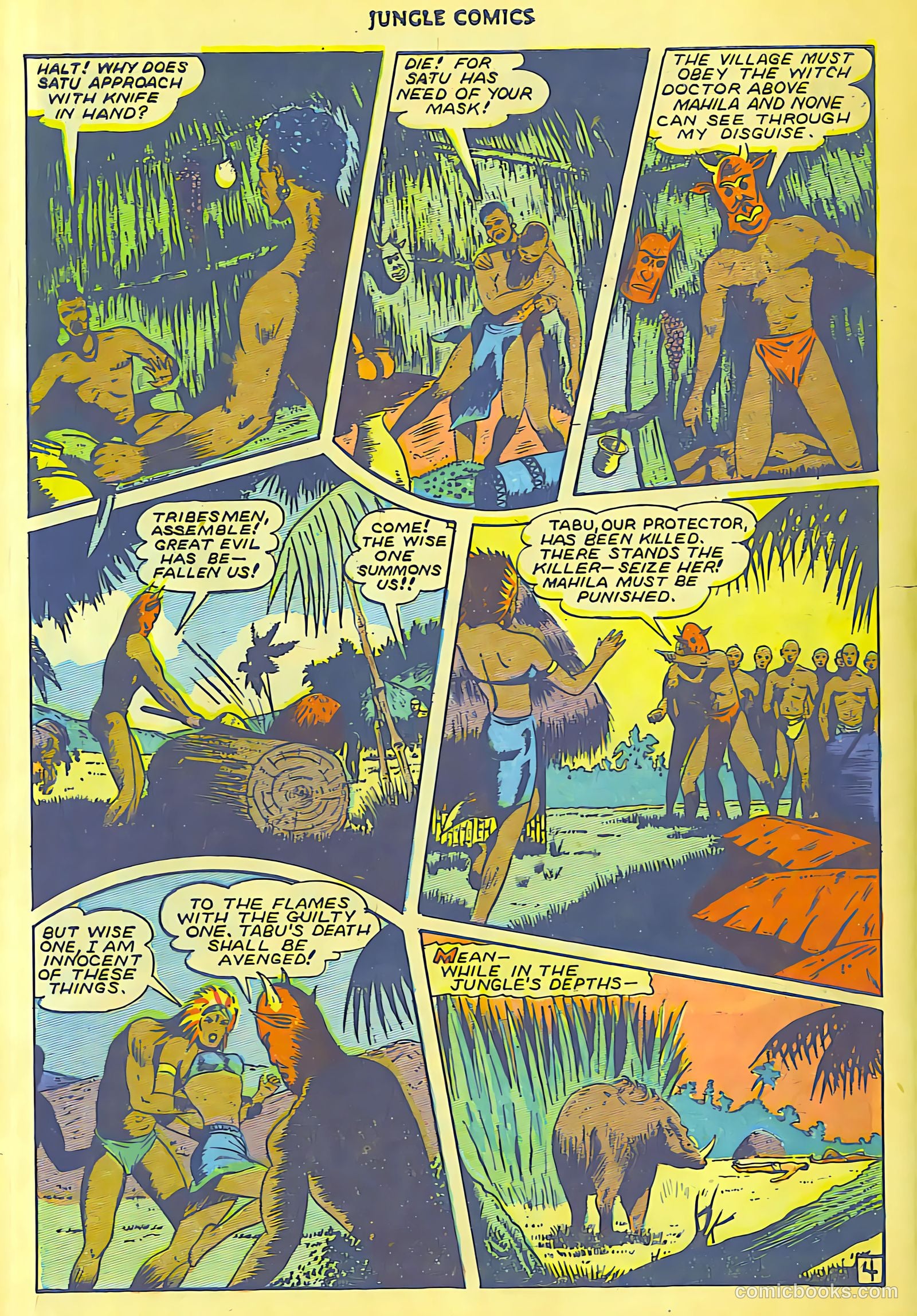Jungle Comics #72 — page 28 of 36