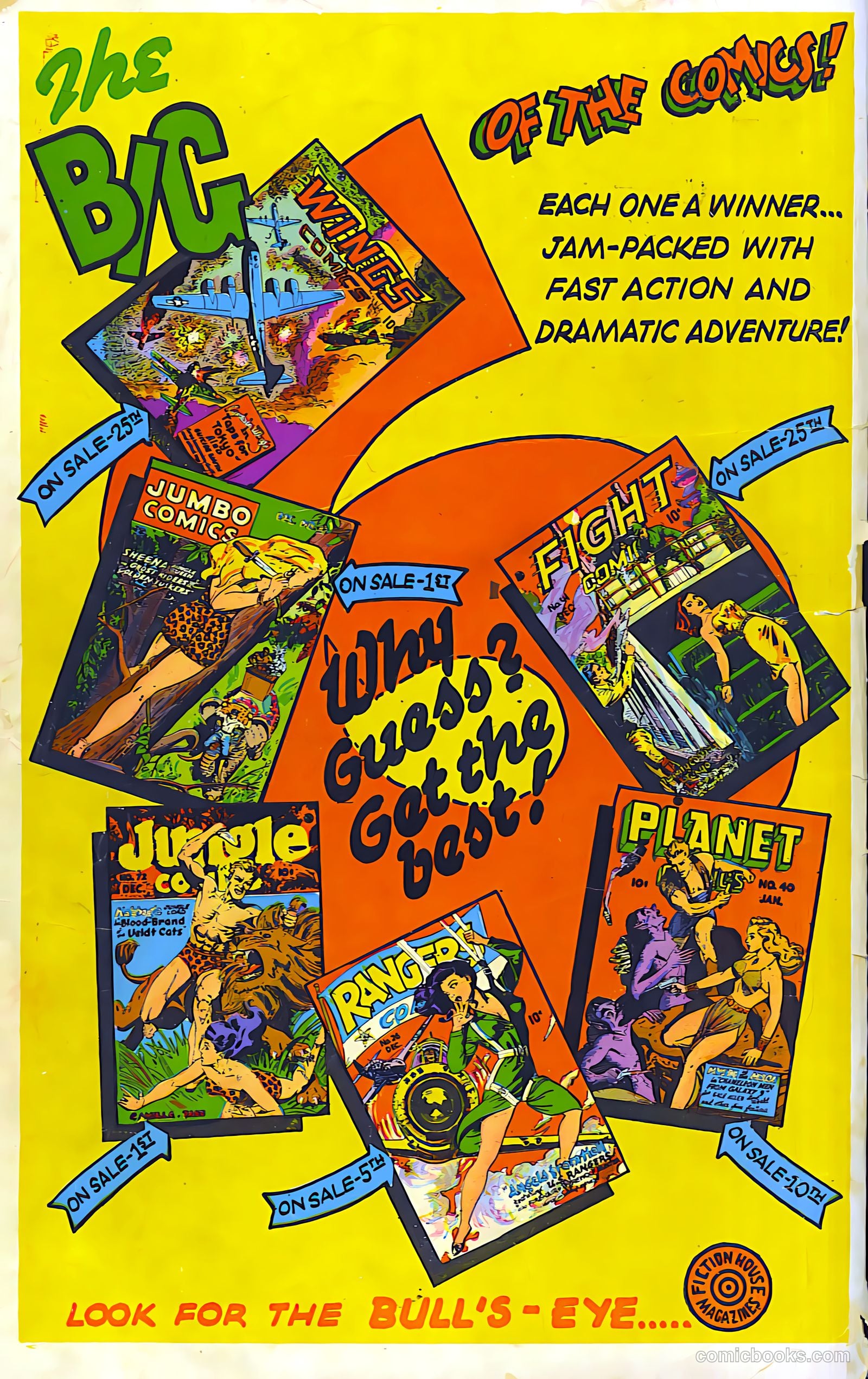 Jungle Comics #72 — page 36 of 36