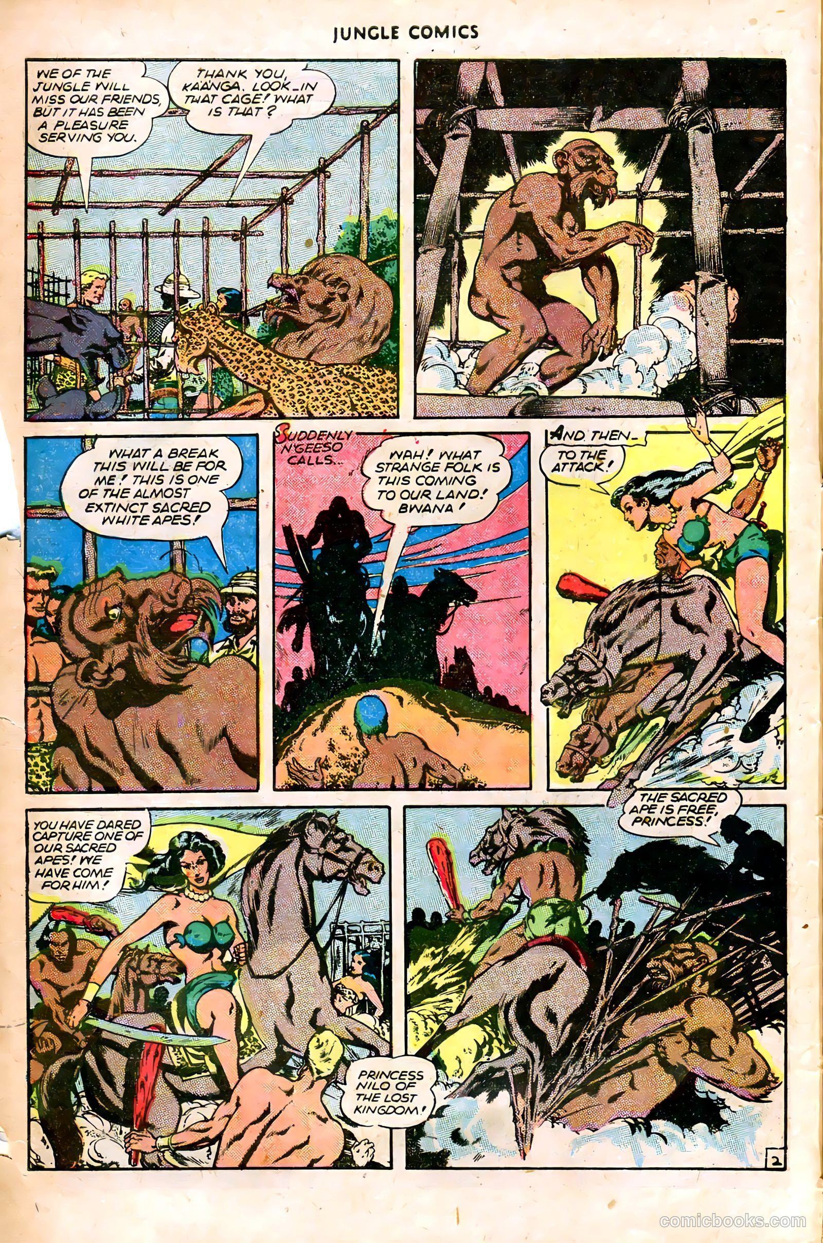 Jungle Comics #73 — page 4 of 36
