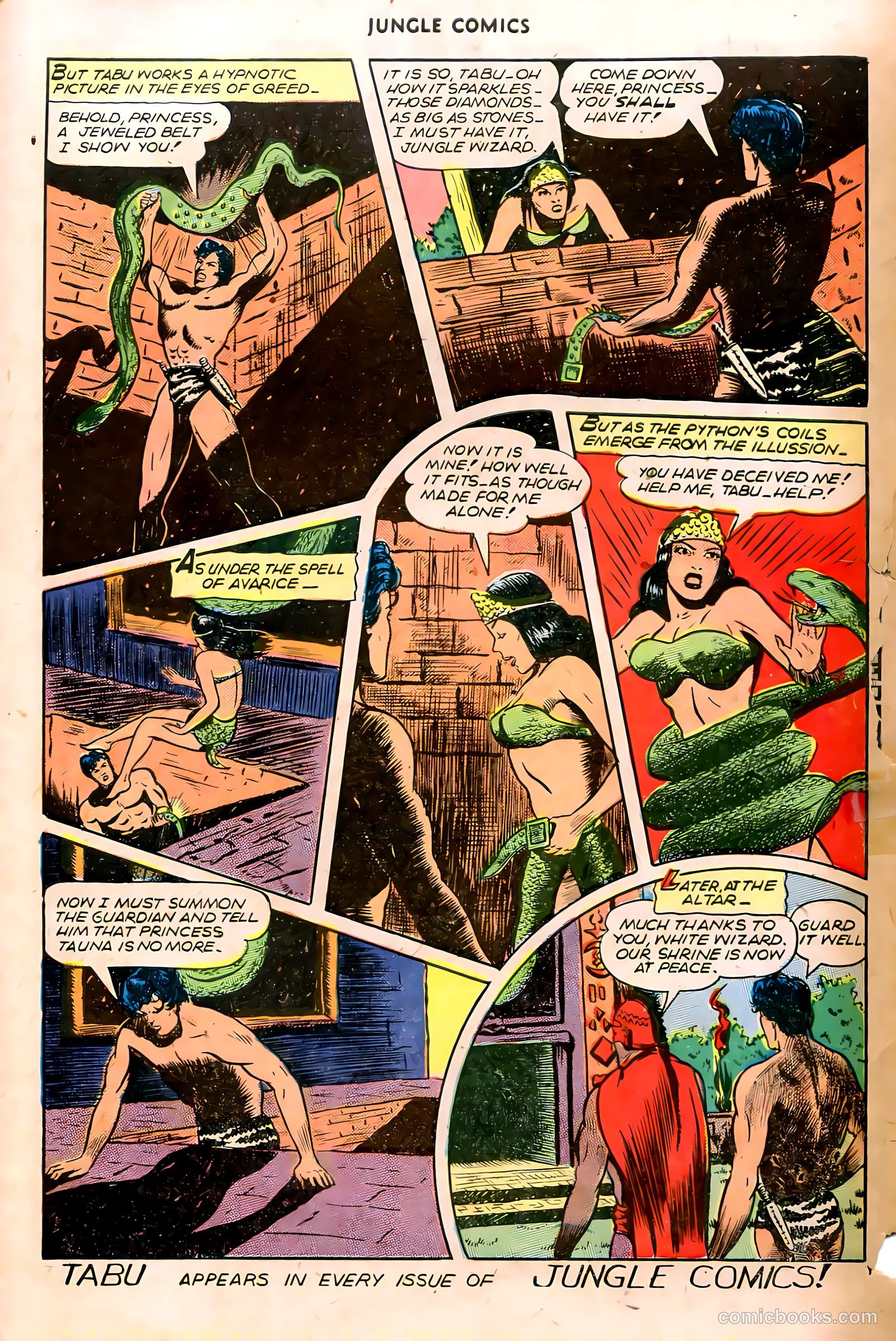 Jungle Comics #73 — page 29 of 36
