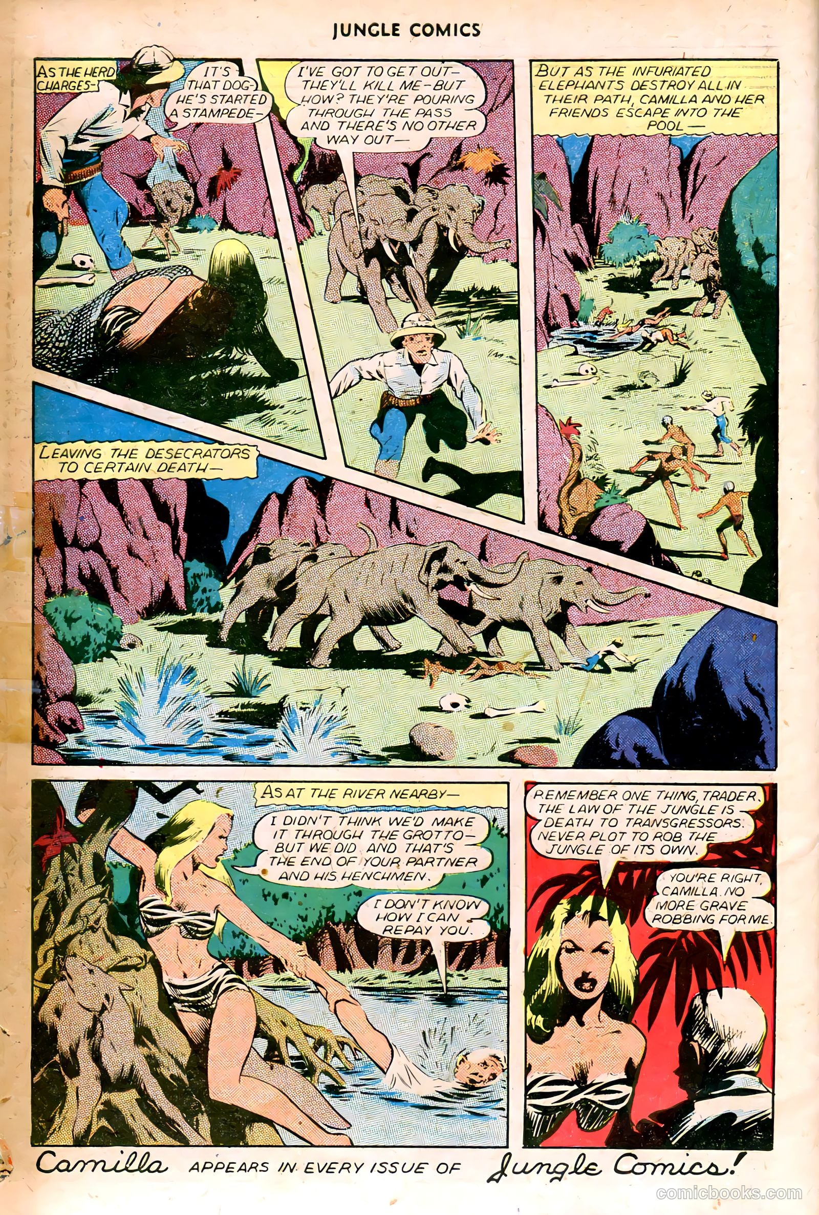 Jungle Comics #73 — page 34 of 36