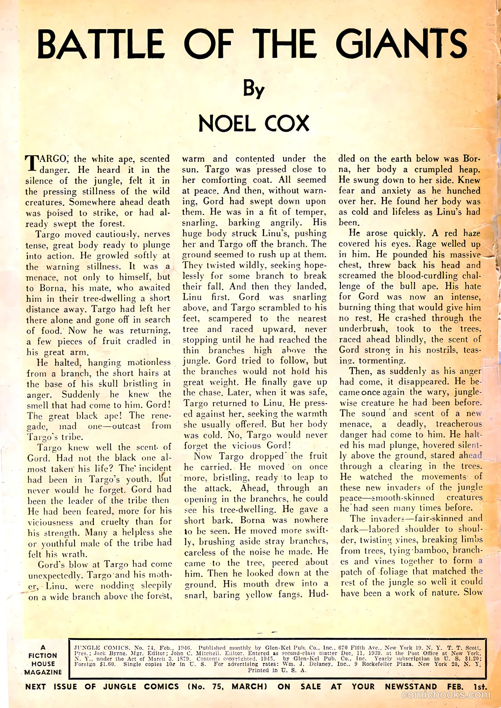 Jungle Comics #74 — page 3 of 53