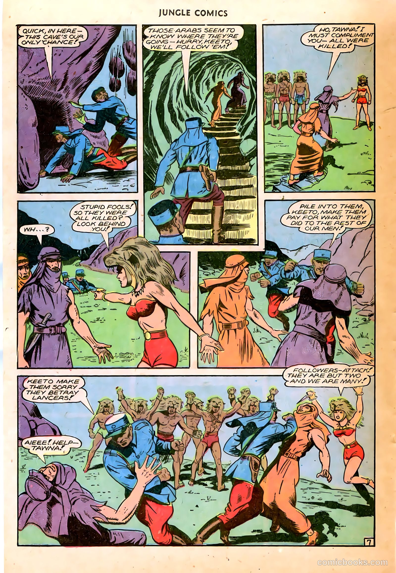 Jungle Comics #74 — page 35 of 53