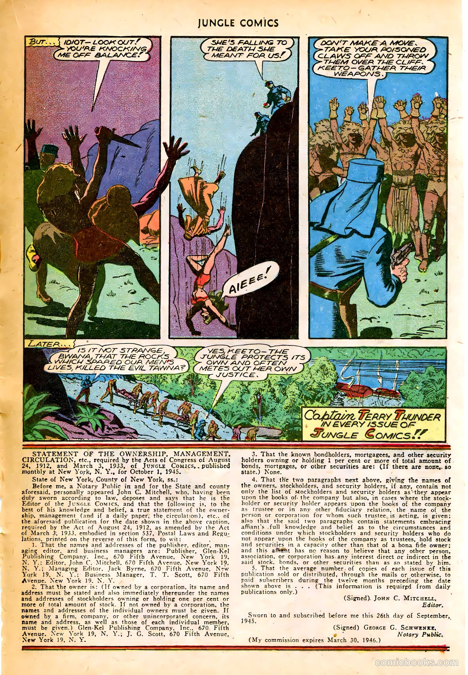 Jungle Comics #74 — page 36 of 53
