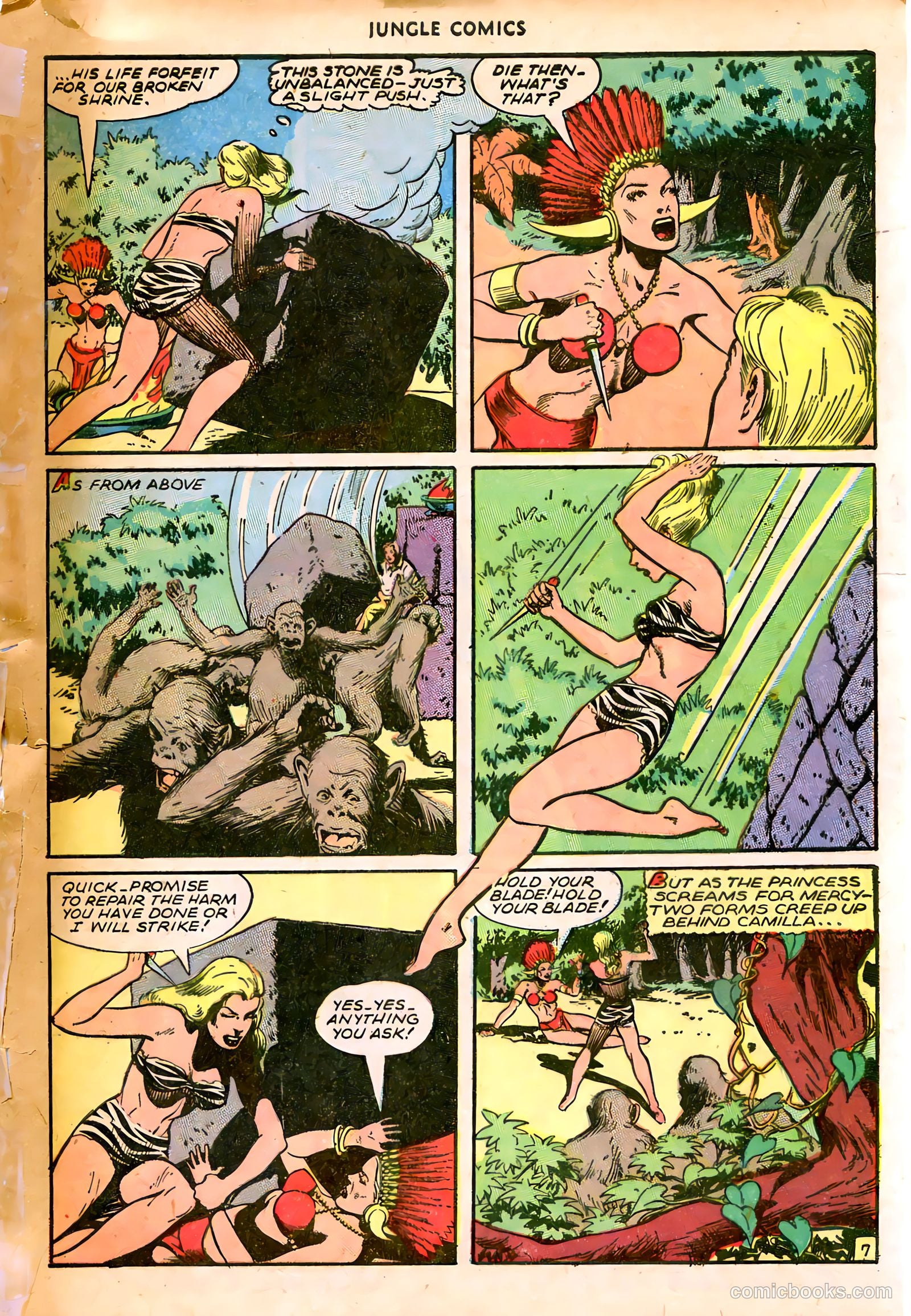 Jungle Comics #74 — page 50 of 53