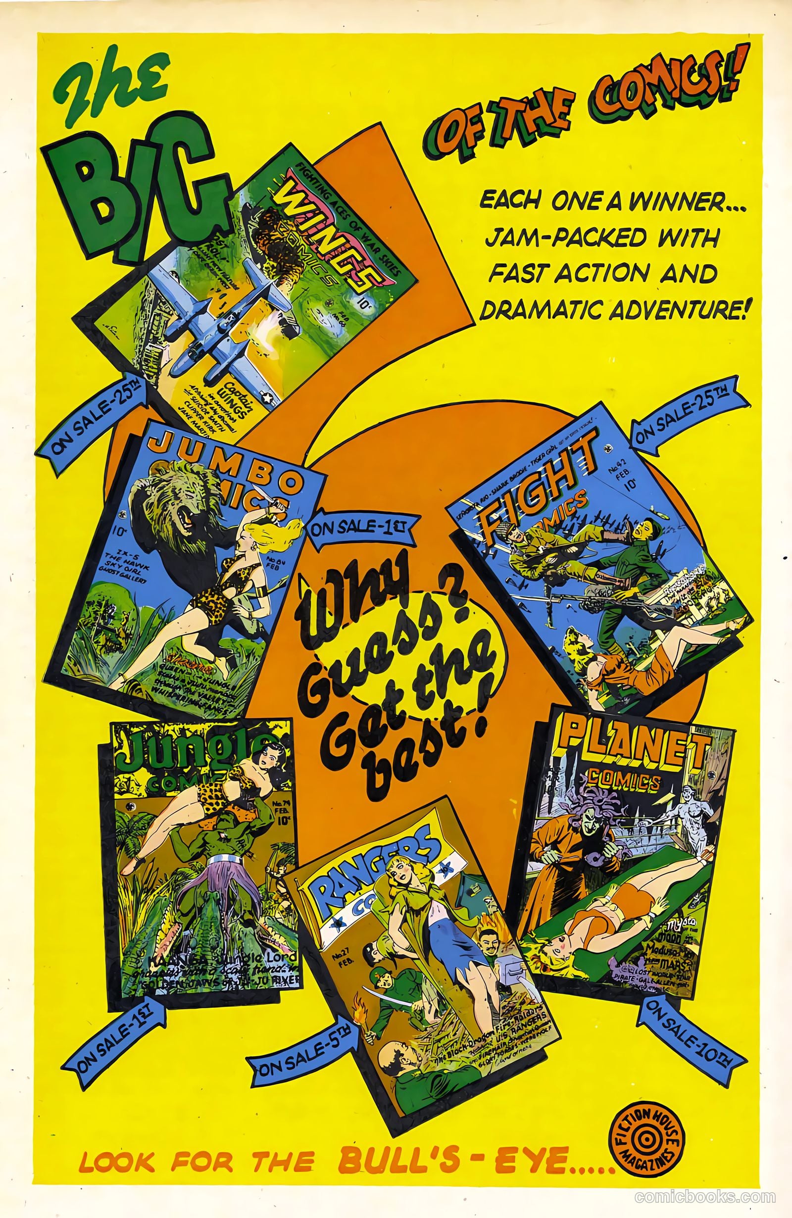 Jungle Comics #74 — page 53 of 53