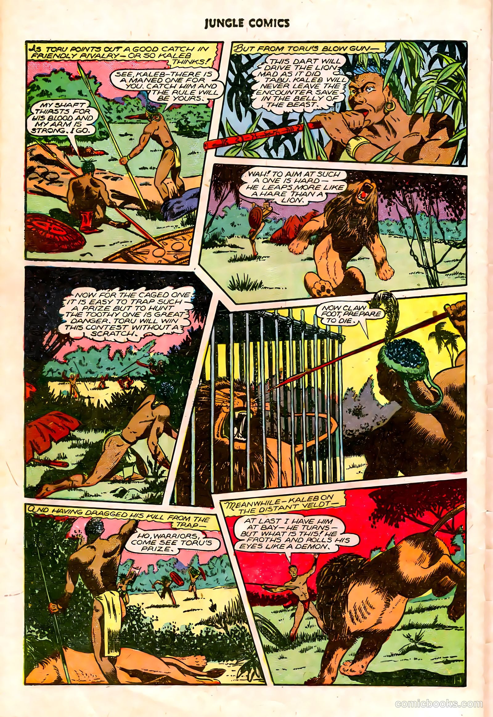 Jungle Comics #75 — page 40 of 52