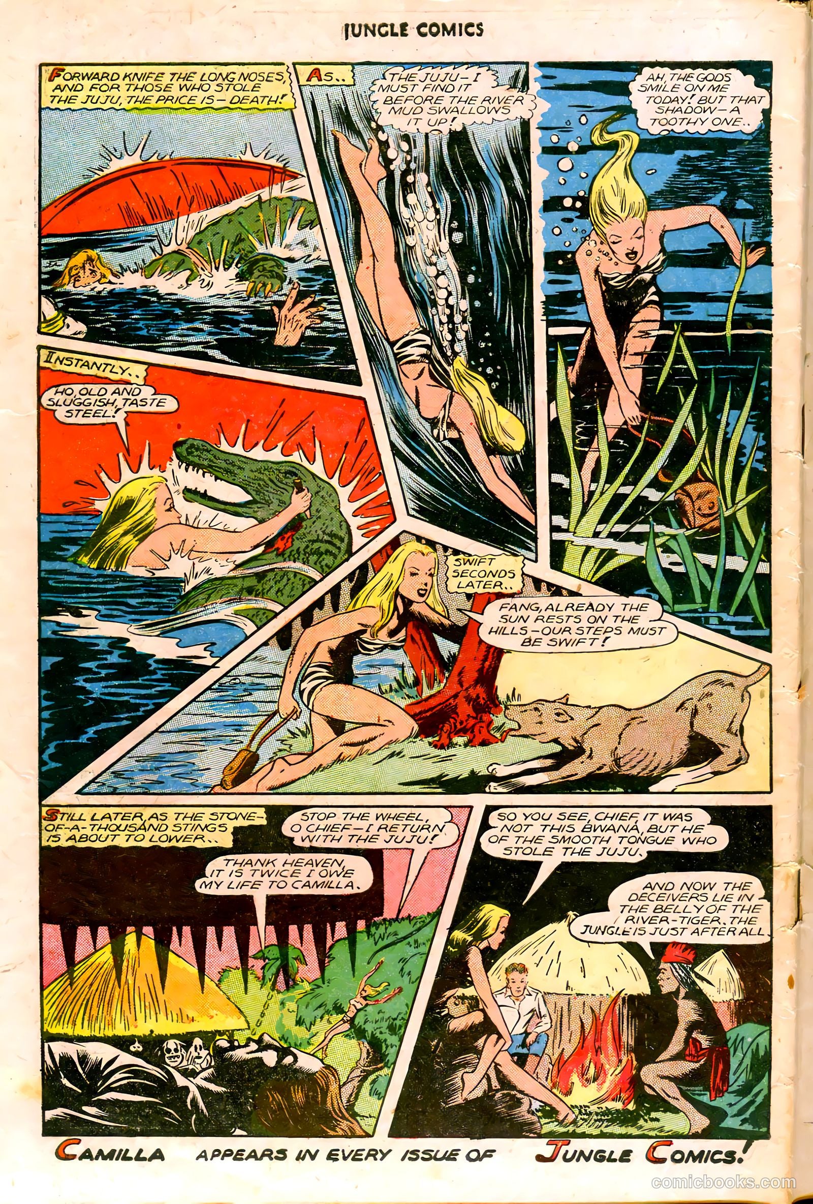 Jungle Comics #75 — page 50 of 52