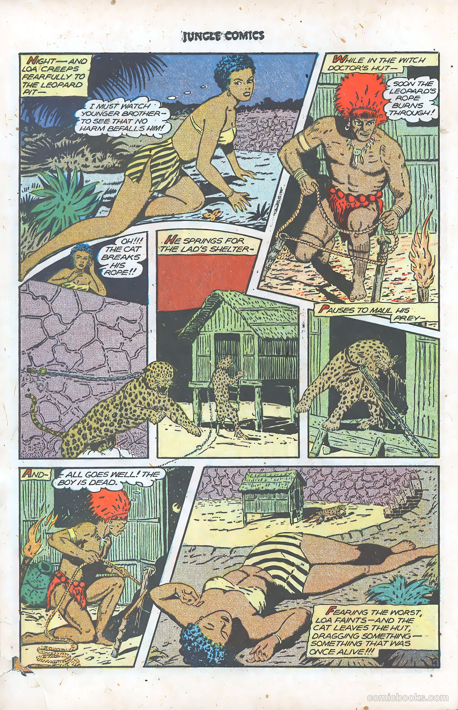 Jungle Comics #78 — page 40 of 52