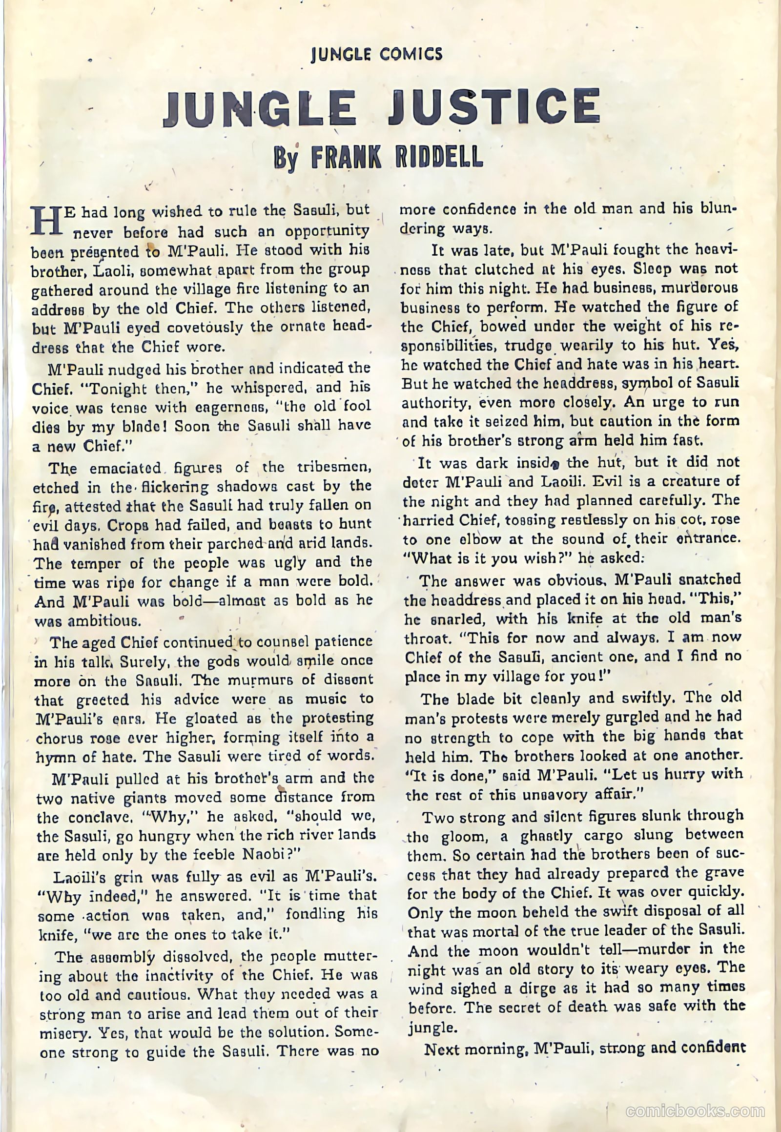 Jungle Comics #79 — page 35 of 53