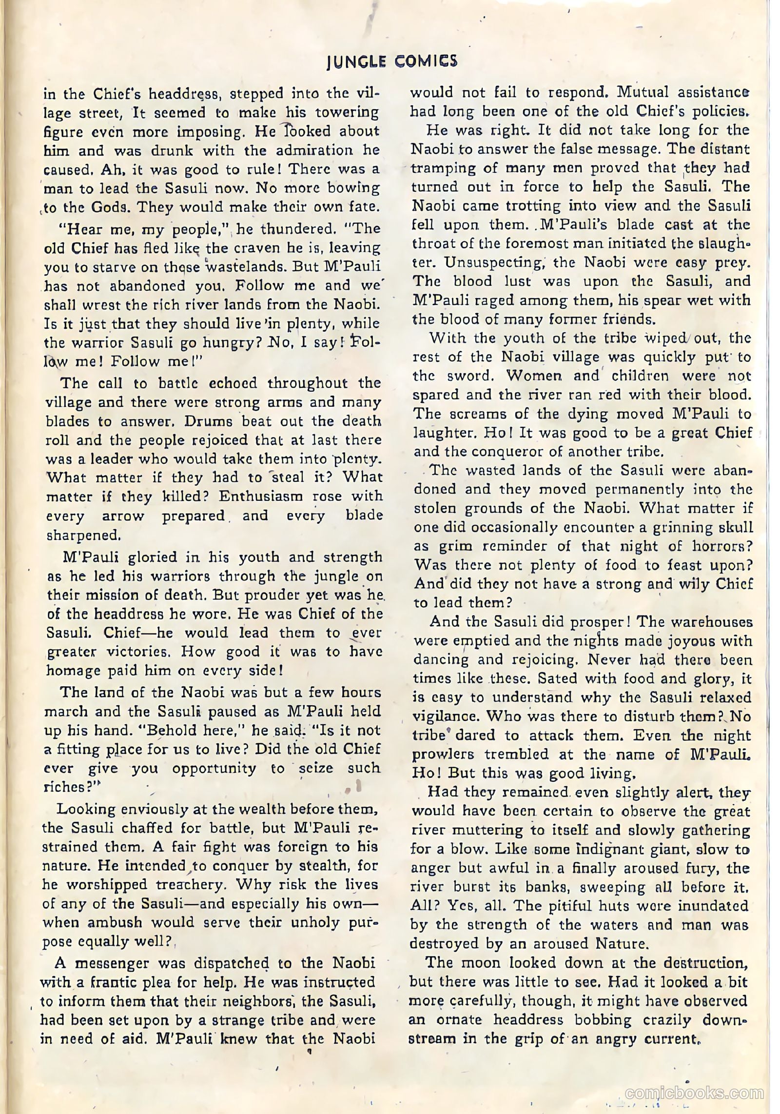 Jungle Comics #79 — page 36 of 53