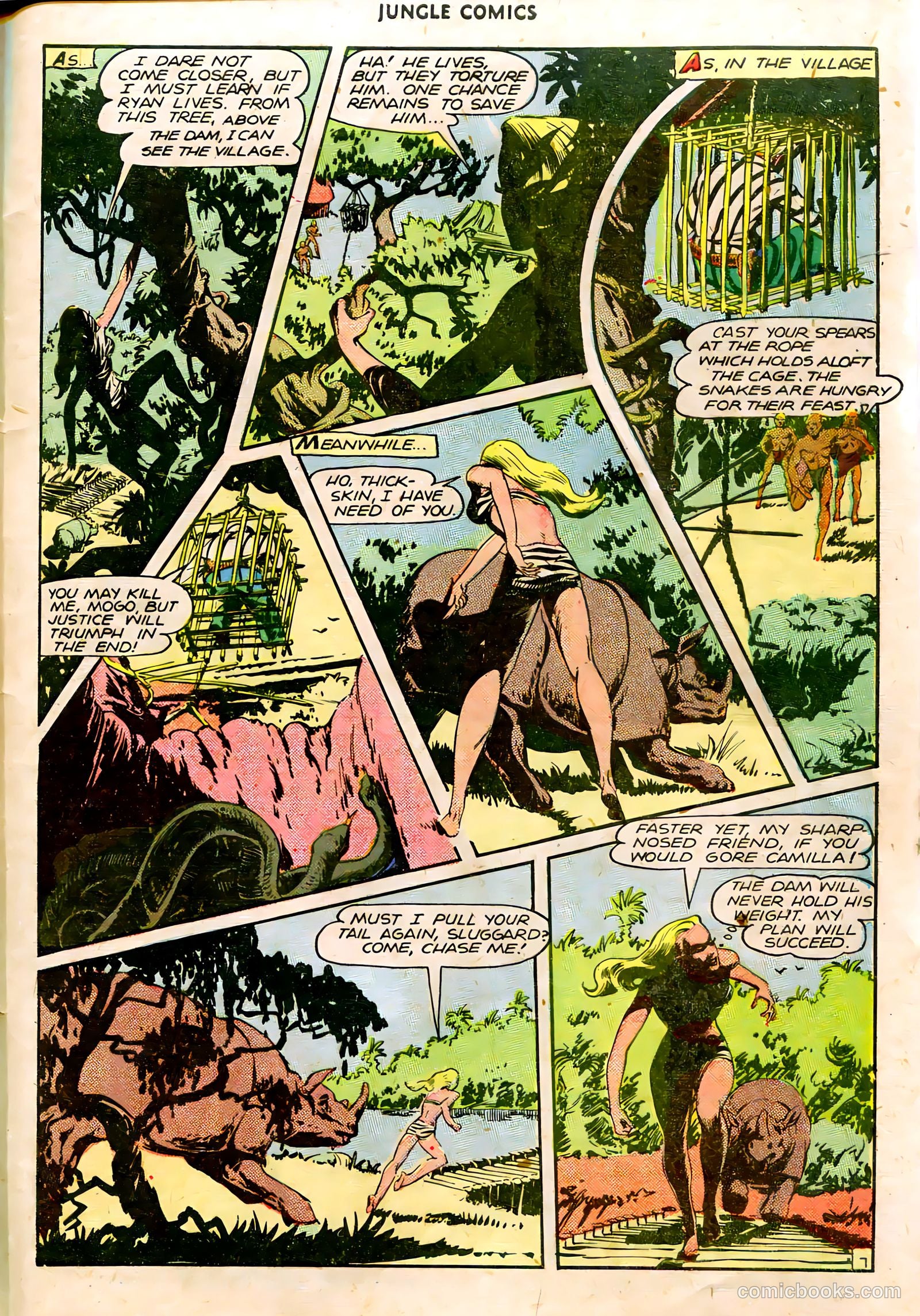 Jungle Comics #79 — page 50 of 53