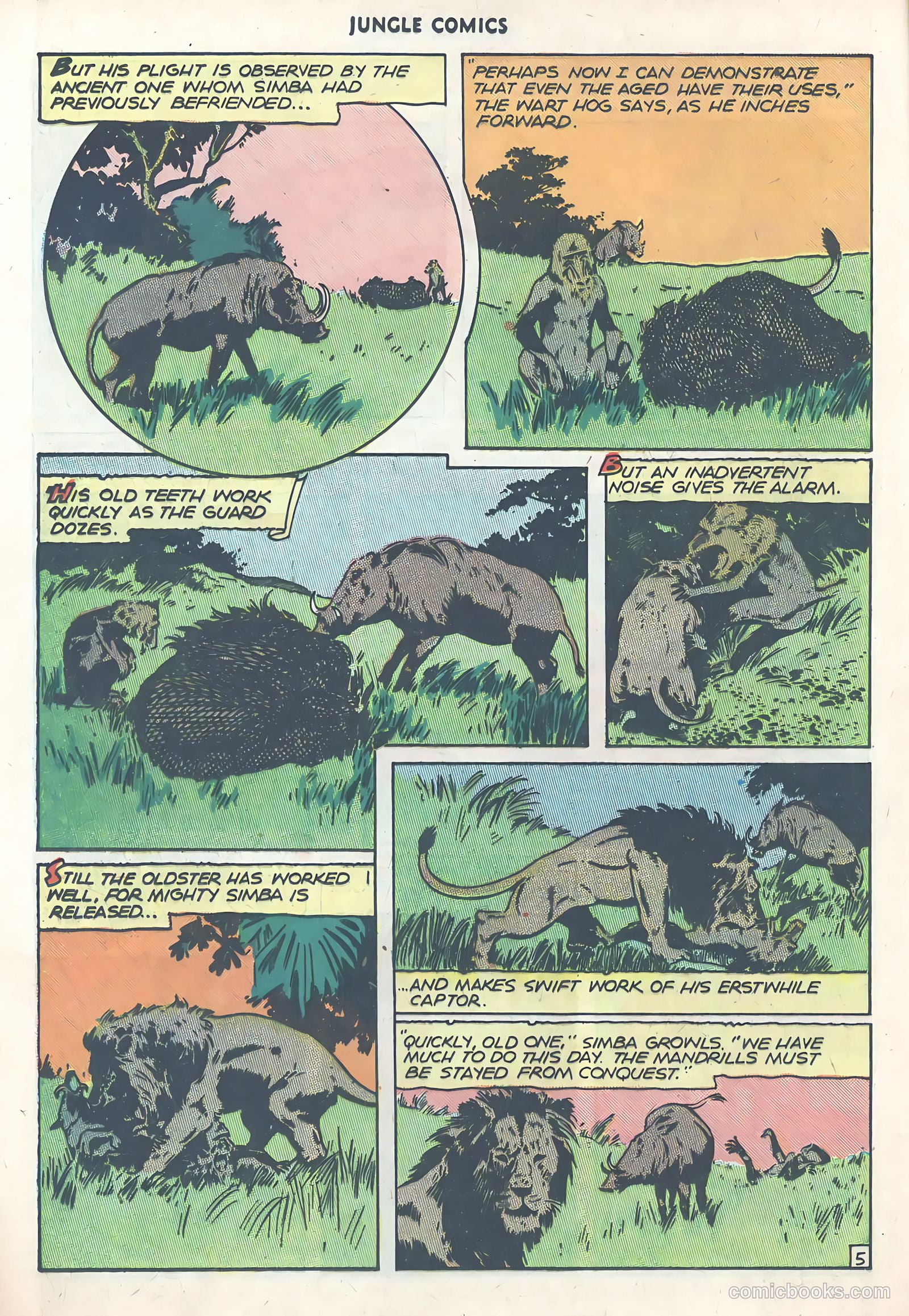 Jungle Comics #81 — page 18 of 53