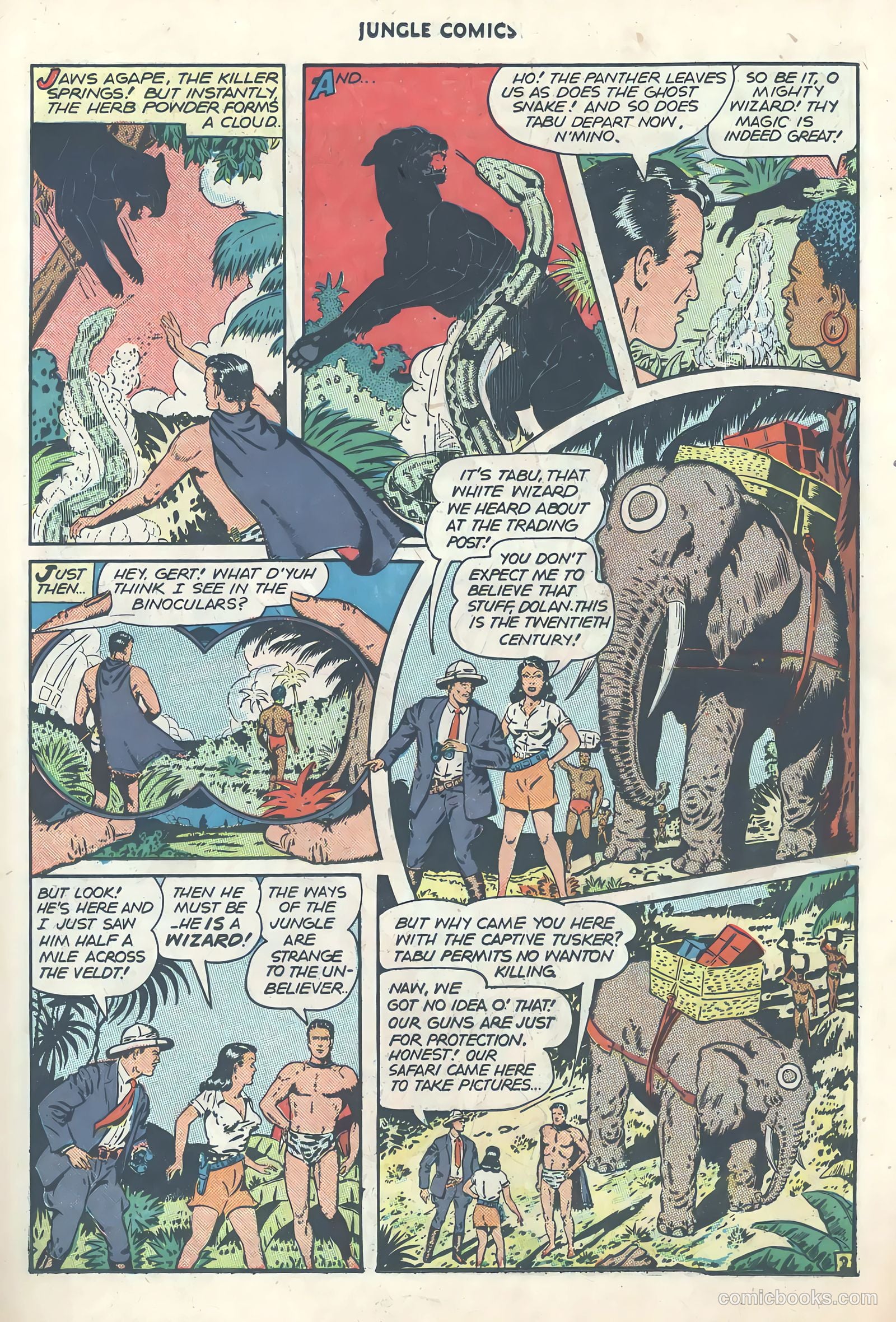 Jungle Comics #81 — page 21 of 53