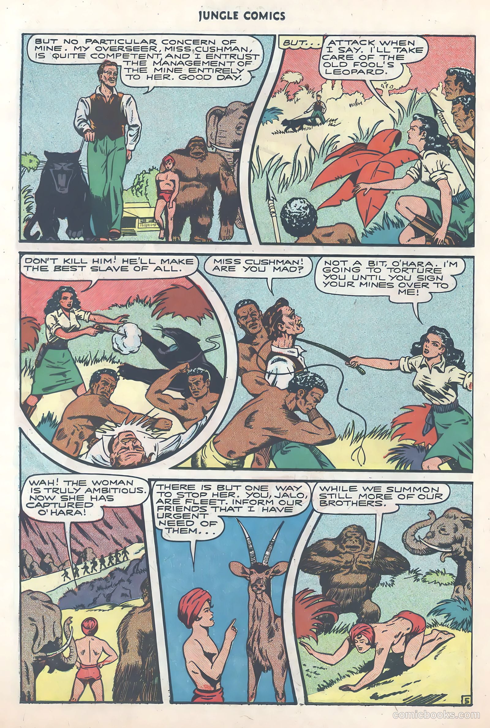 Jungle Comics #81 — page 32 of 53