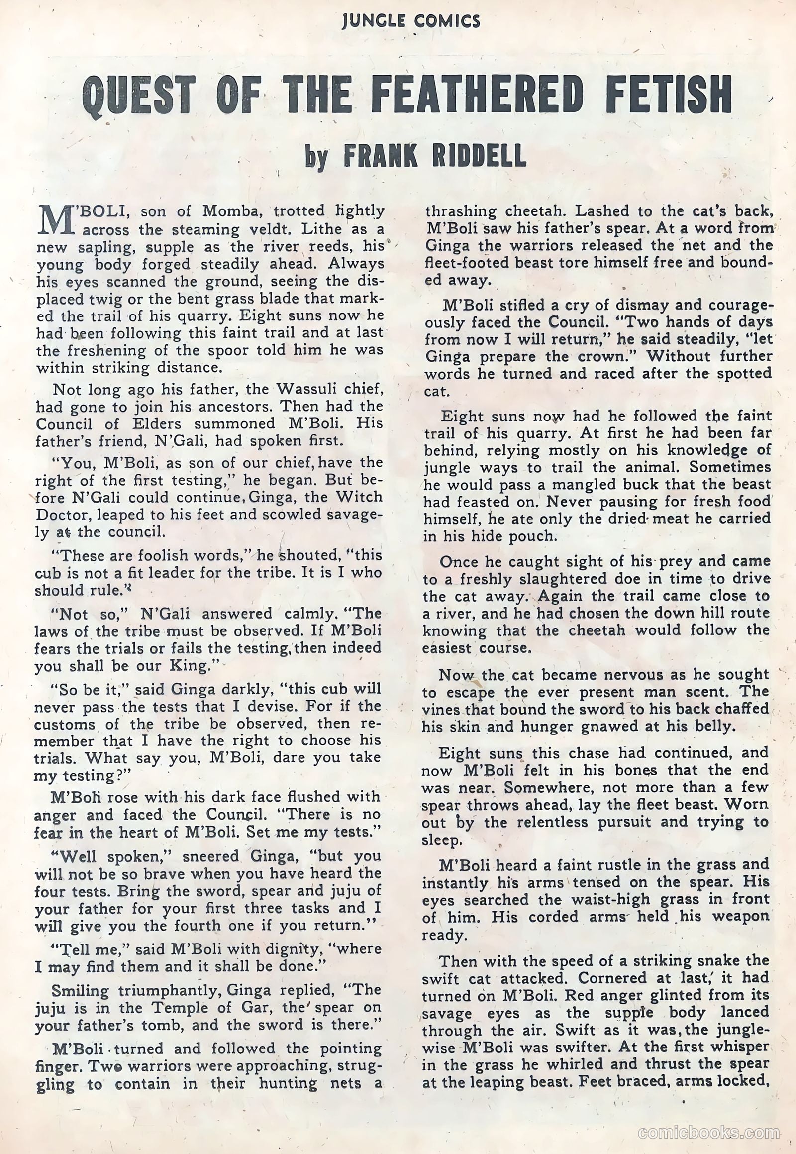 Jungle Comics #81 — page 34 of 53