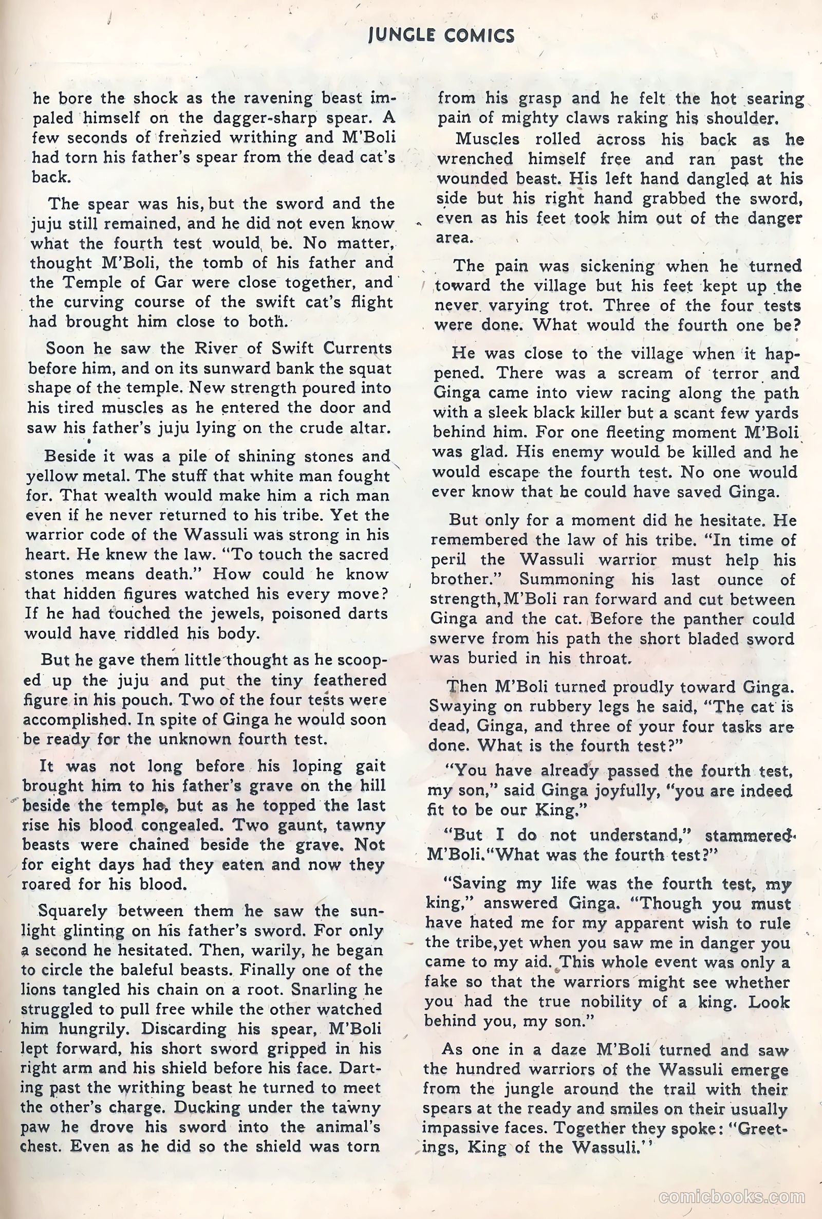 Jungle Comics #81 — page 35 of 53