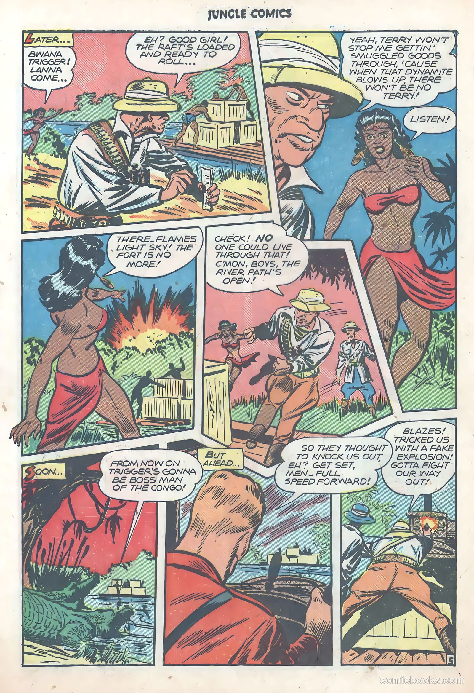 Jungle Comics #81 — page 40 of 53