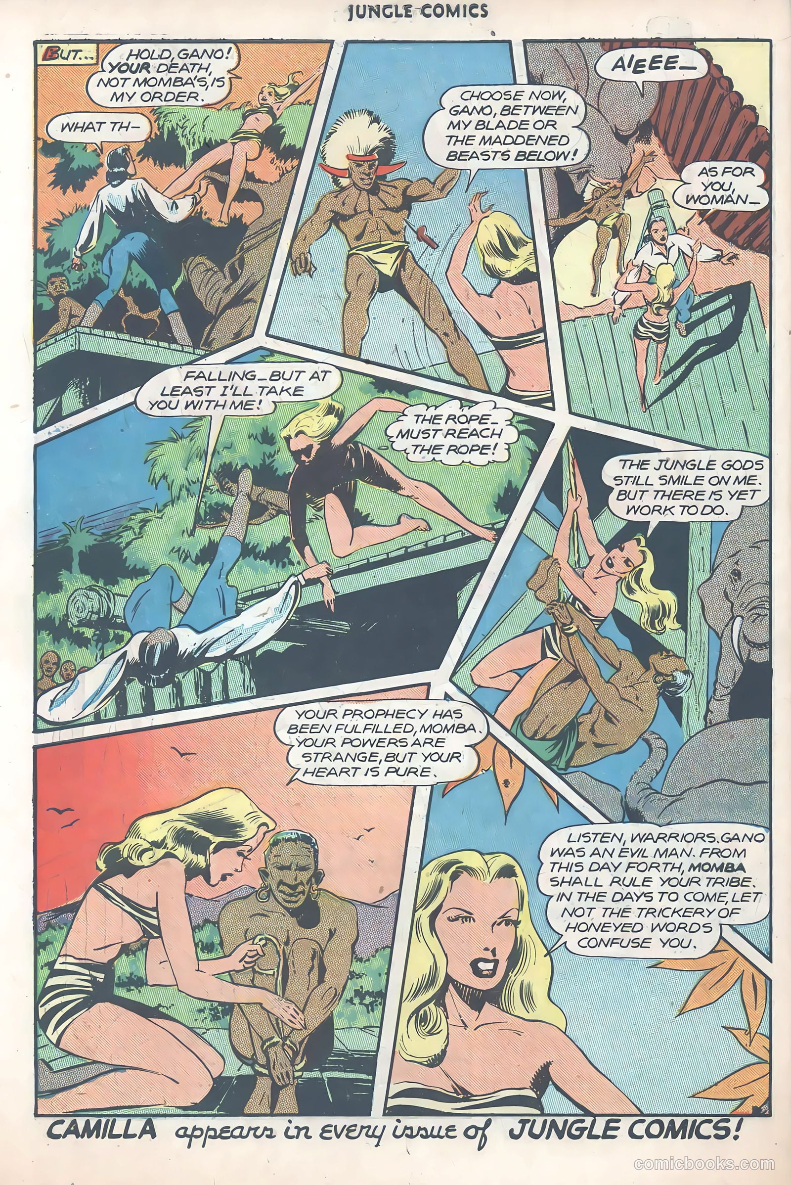 Jungle Comics #81 — page 50 of 53