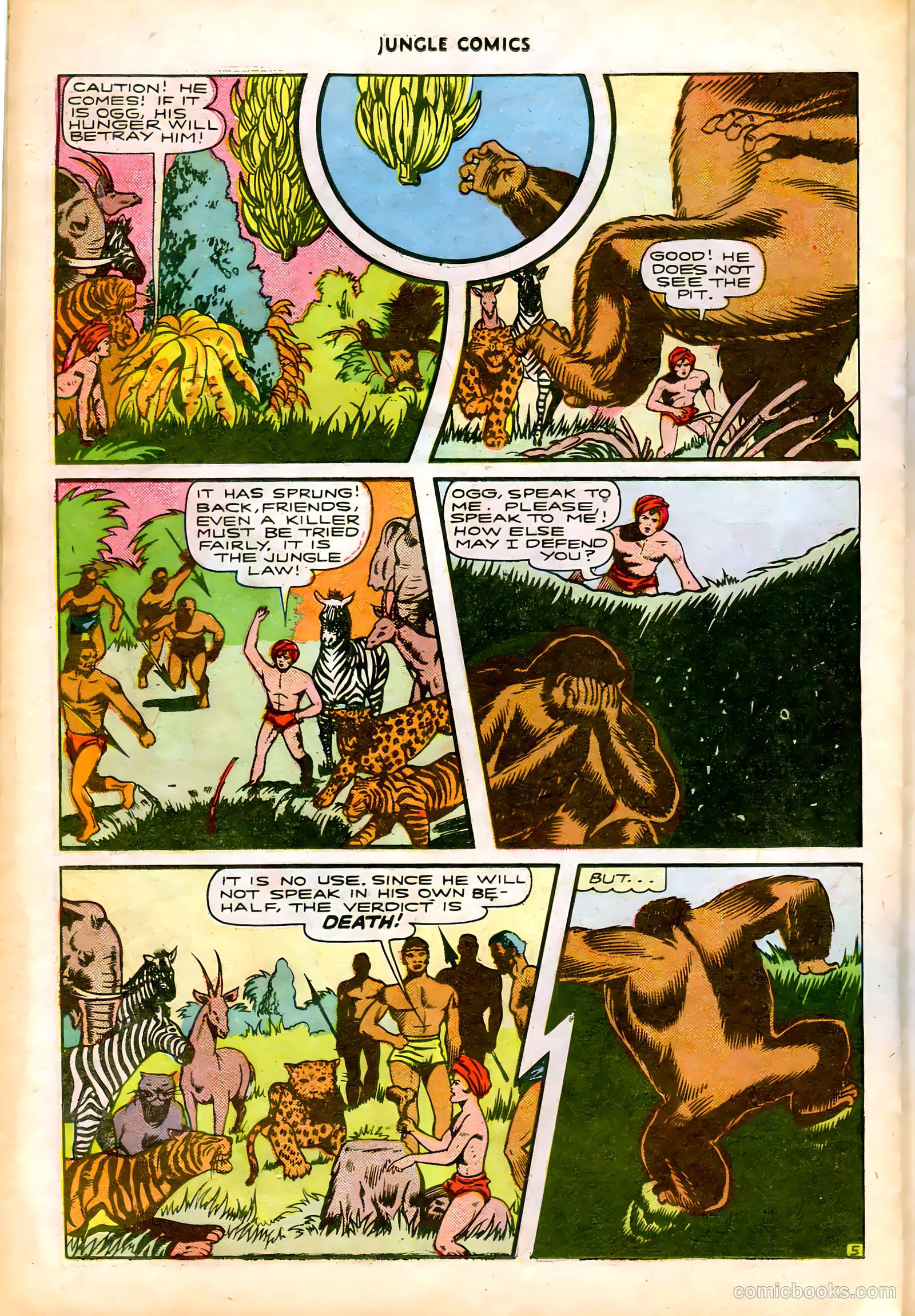 Jungle Comics #82 — page 32 of 52