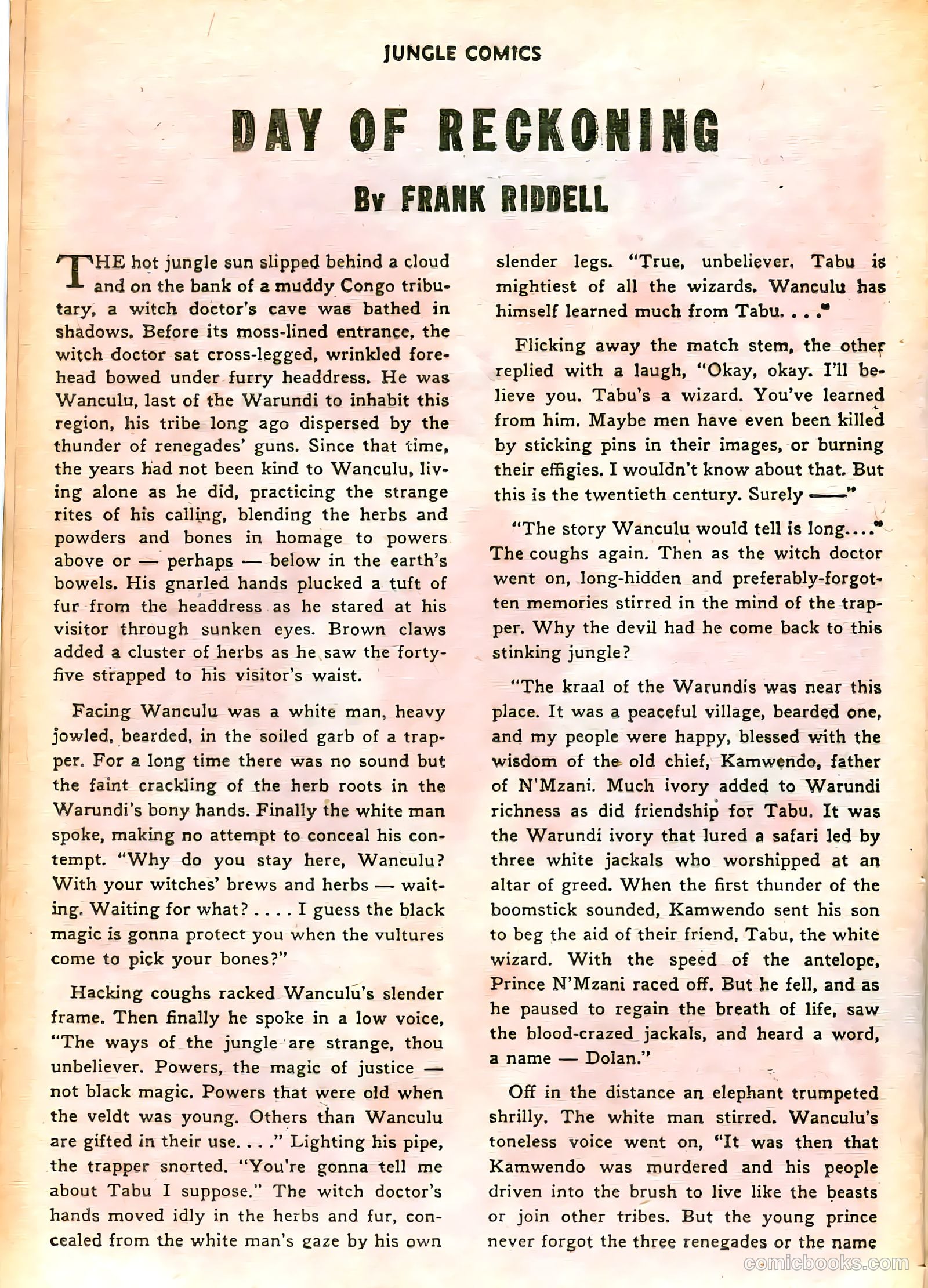 Jungle Comics #82 — page 34 of 52