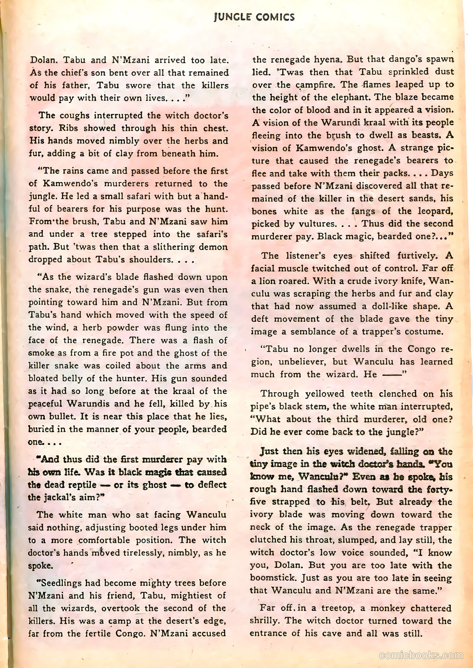 Jungle Comics #82 — page 35 of 52