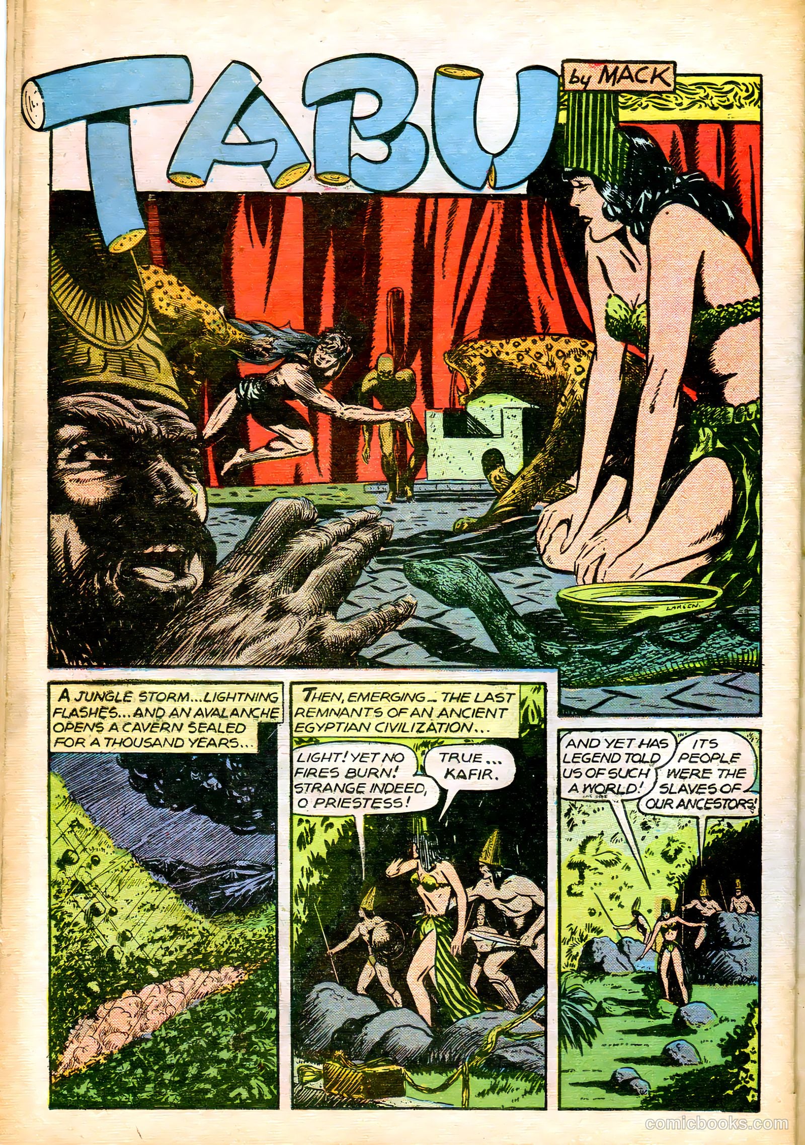 Jungle Comics #82 — page 36 of 52