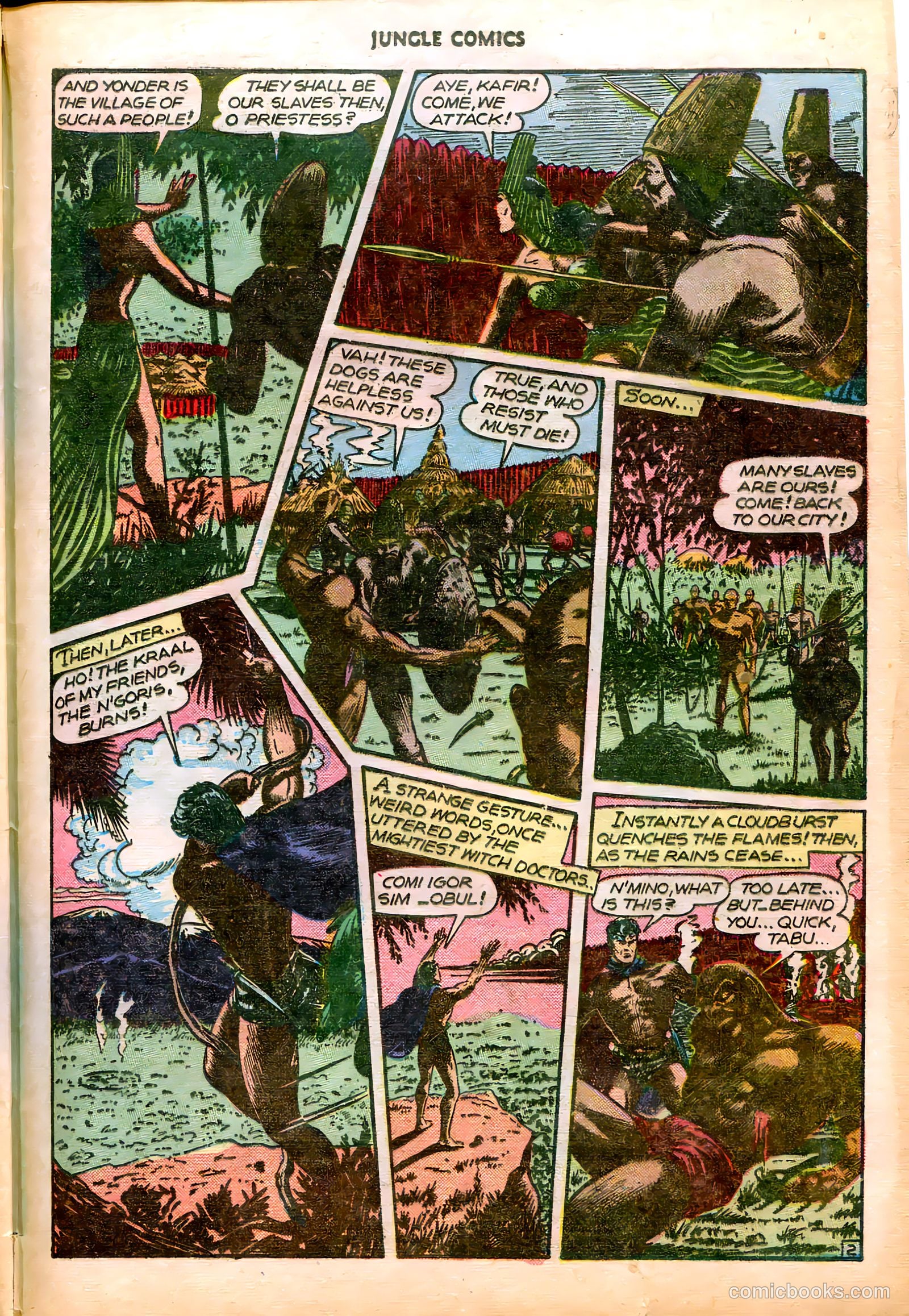 Jungle Comics #82 — page 37 of 52