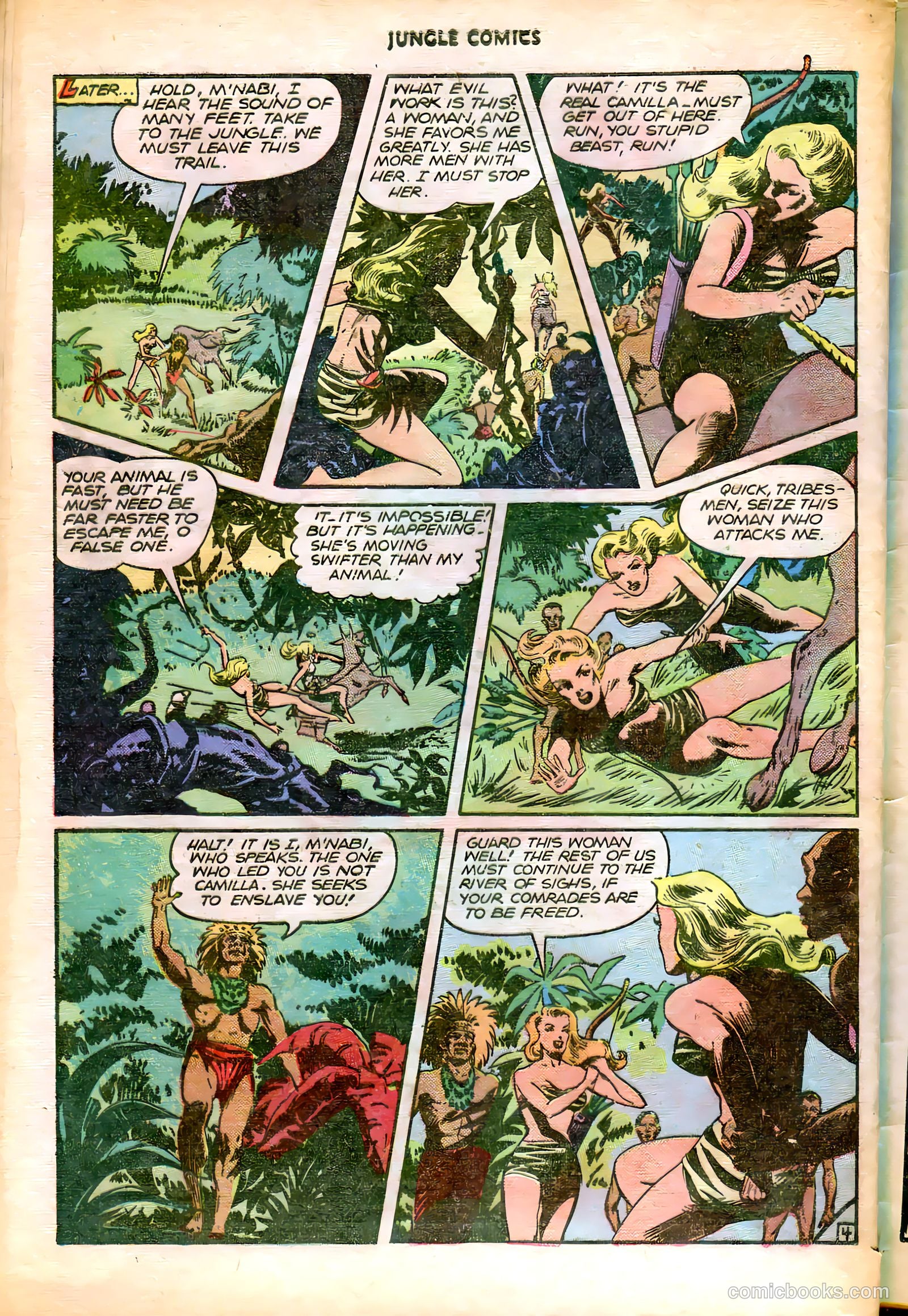 Jungle Comics #82 — page 46 of 52